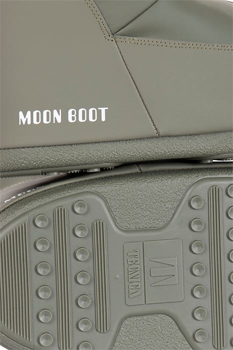 MOON BOOT – MB ICON LOW NOLACE RUBBER GREEN 4