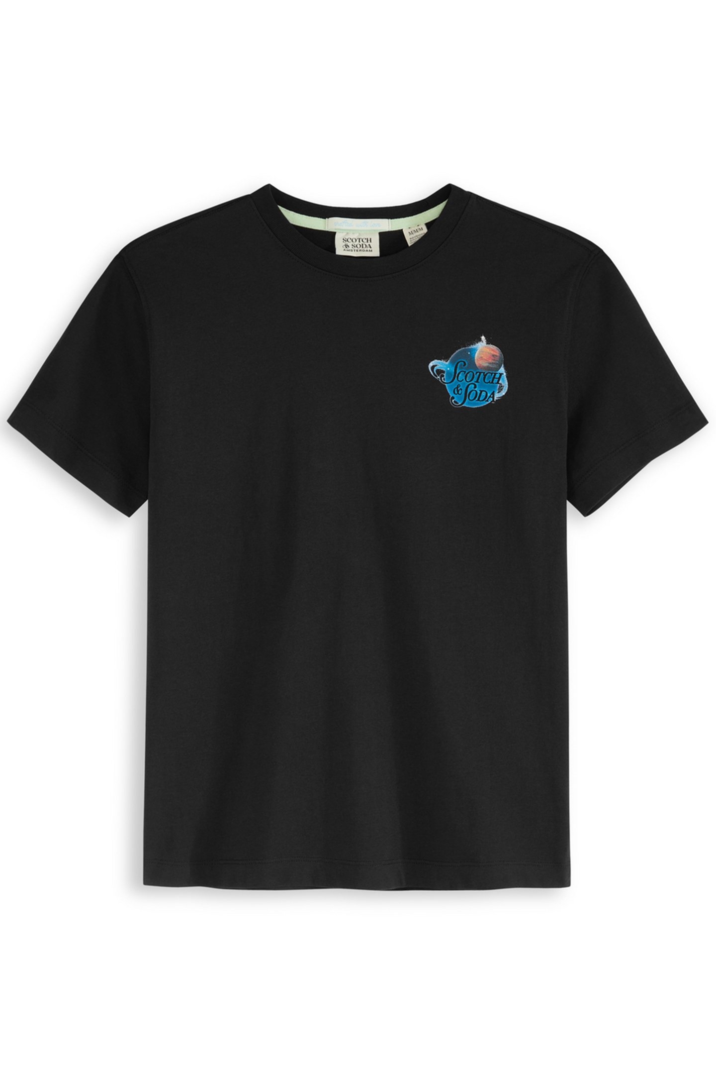 BOYS GRAPHIC T-SHIRT BLACK GREY 1