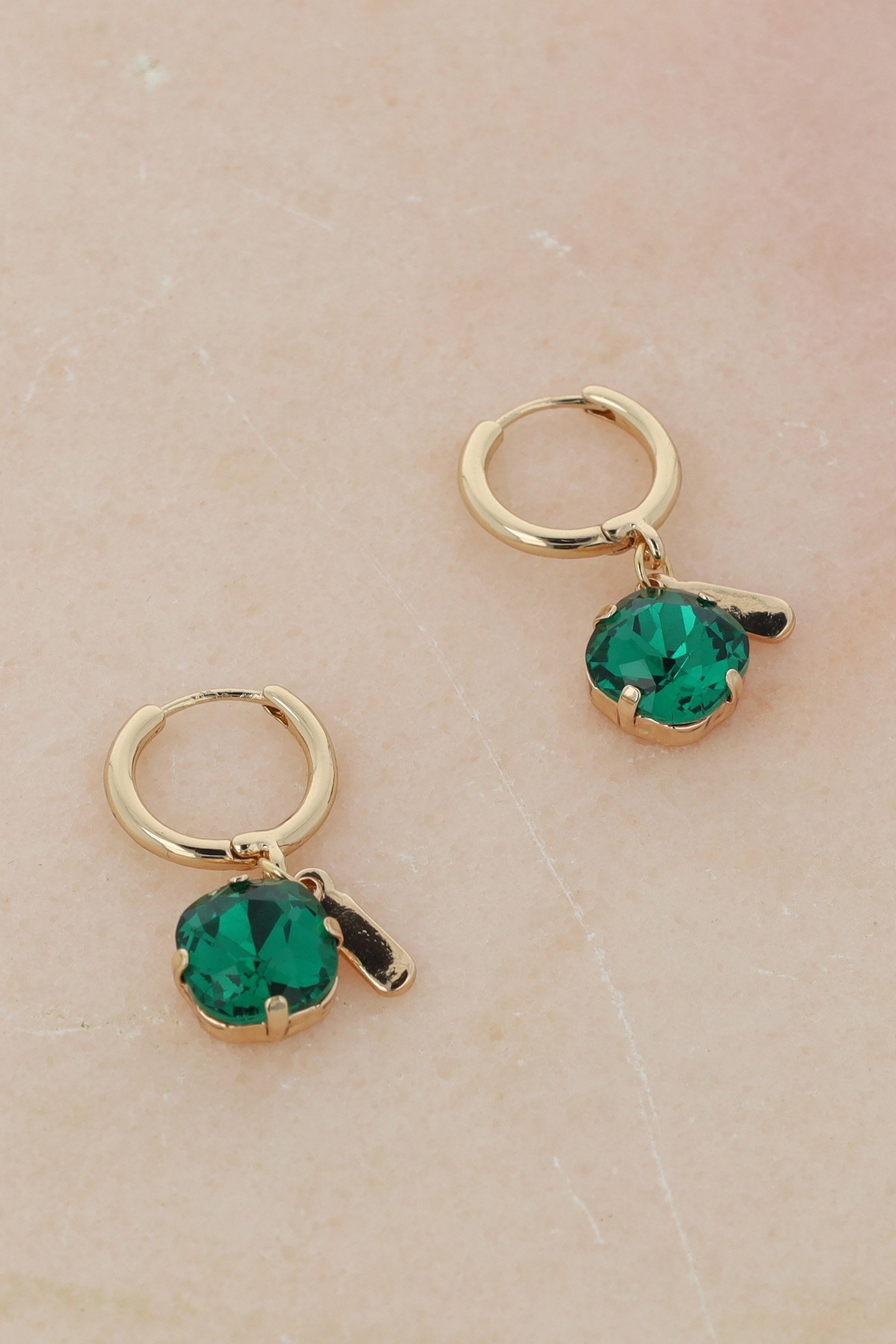 EMERALD DREAM HOOPS 3