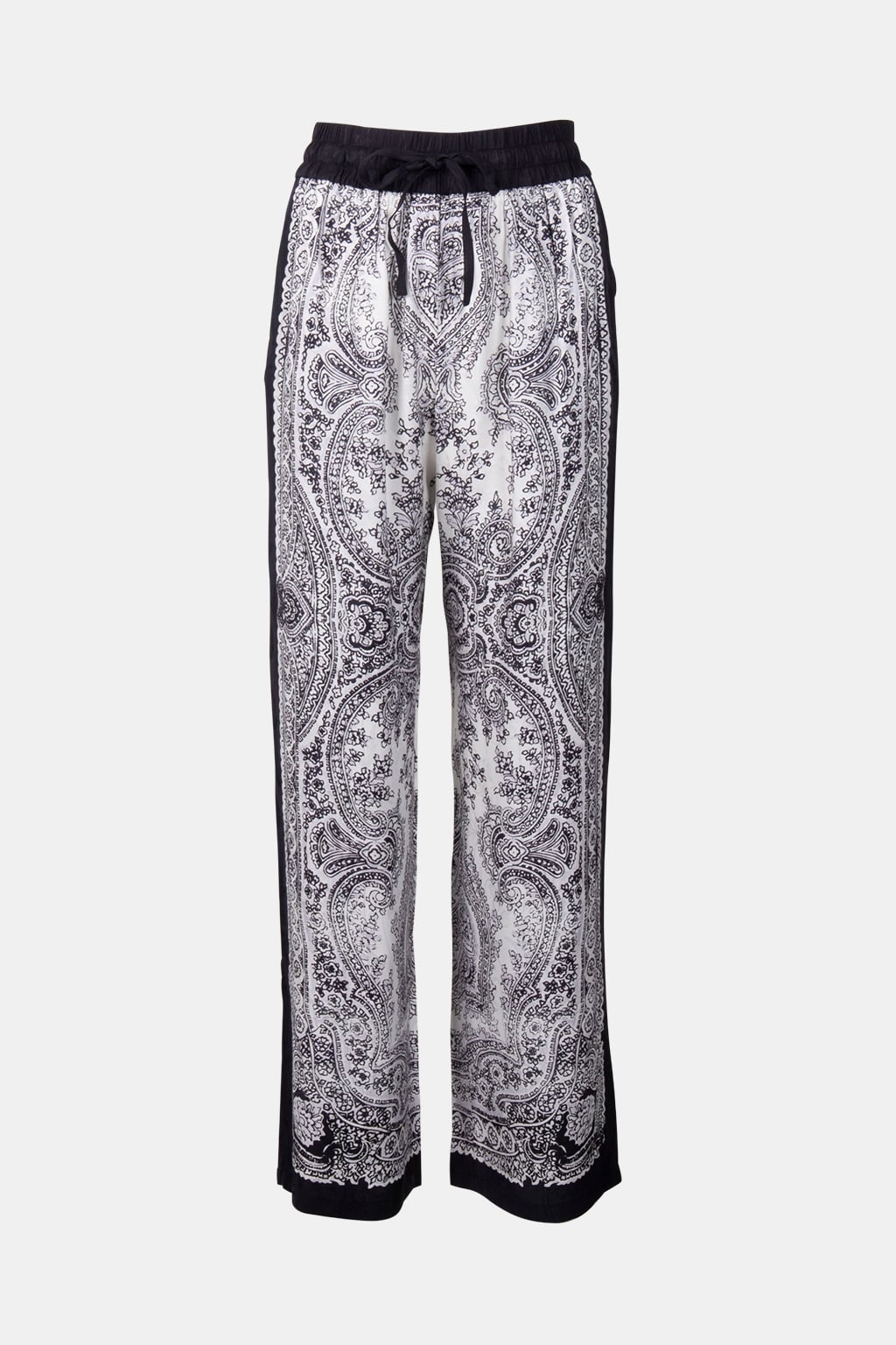 TYLER RAFAELA TROUSE OFF WHITE/BLACK 3