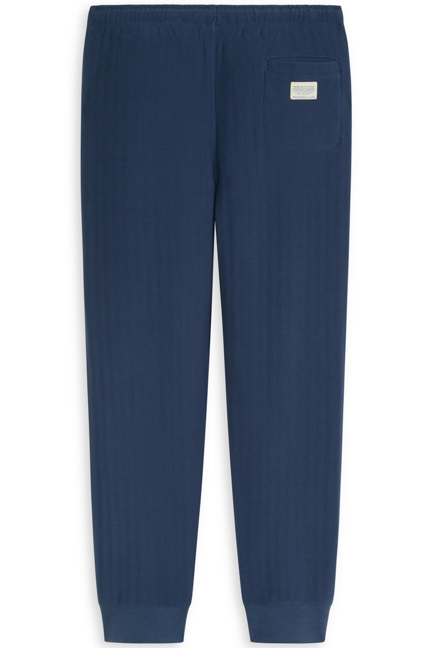 BOYS KNIT HERRINGBONE JOGGER DARK OBSIDIAN 2