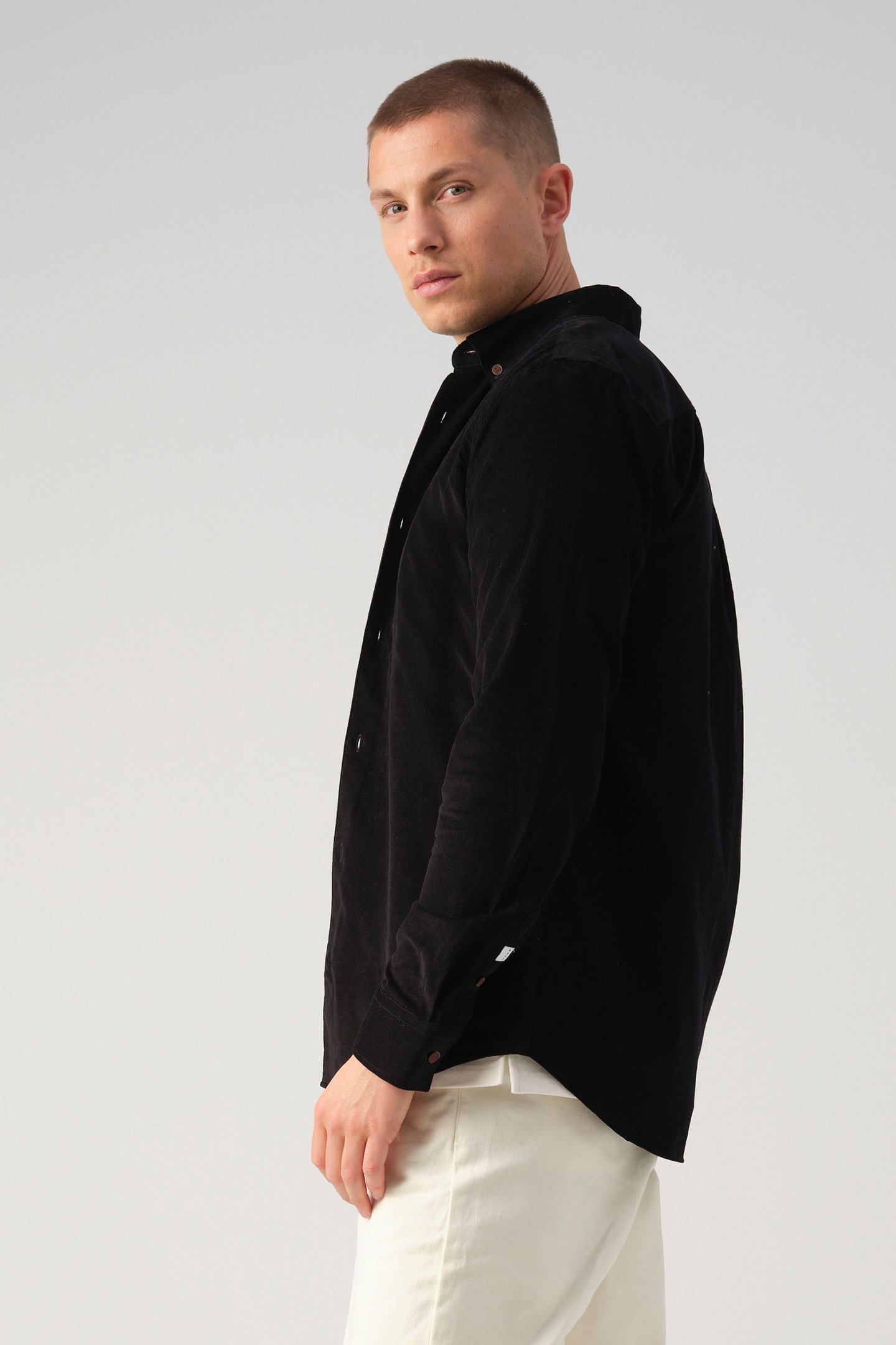 REVAN CASUAL OVERHEMD LM BLACK 3