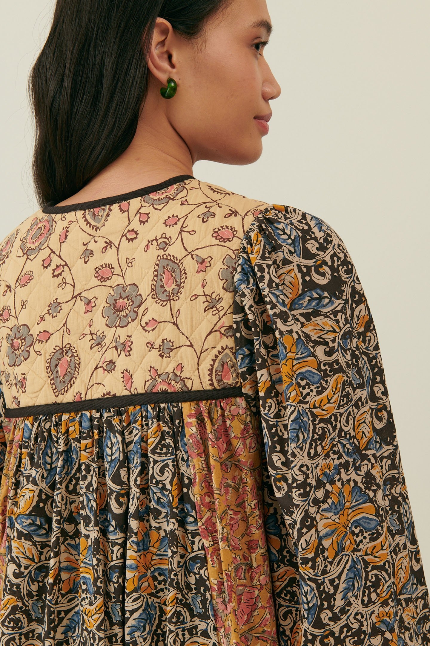 DRESS GYPSIA HONEY-CHARCOAL POEM 6