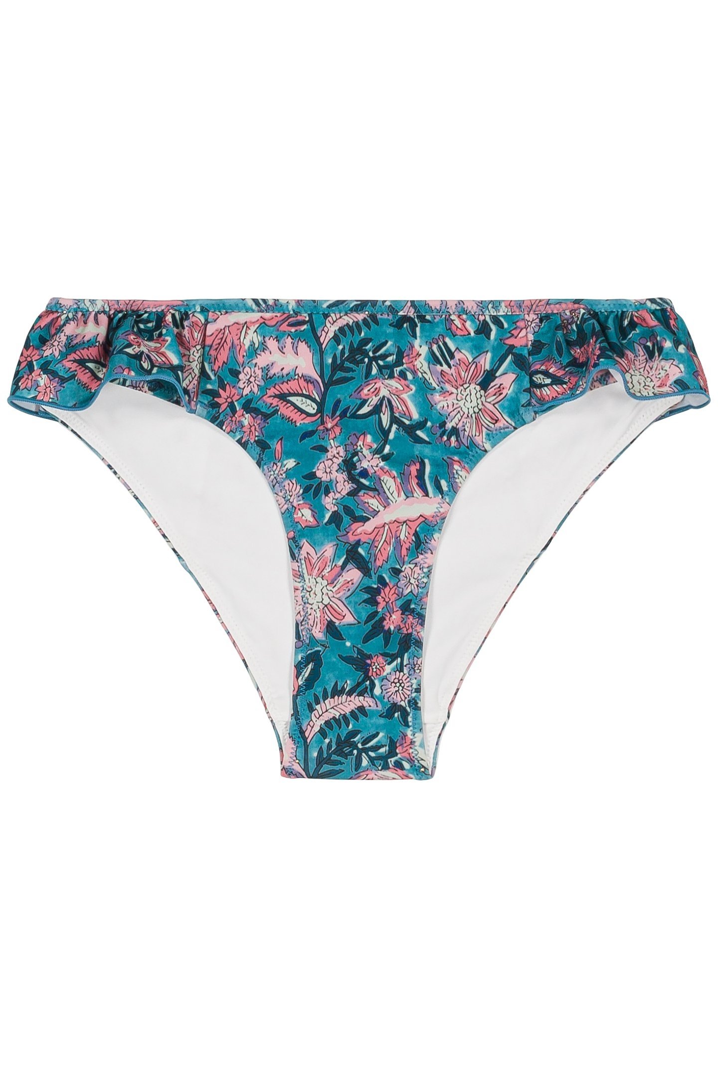 BIKINI BOTTOM YUMI TEAL GARDEN OF EDEN 3