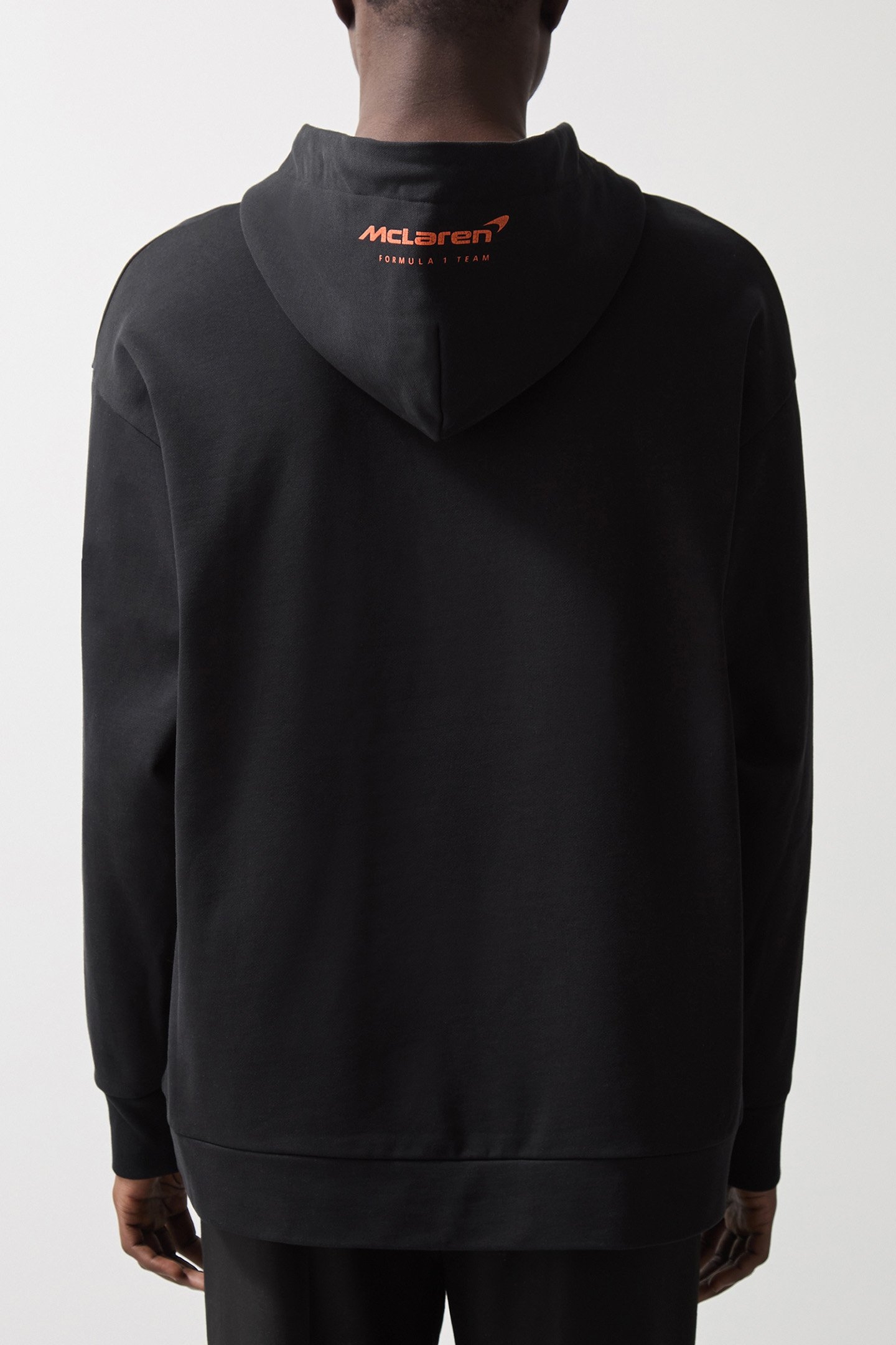 ZAK LS OVERSIZED MCLAREN RACING PRINTED HOODY BLACK 2