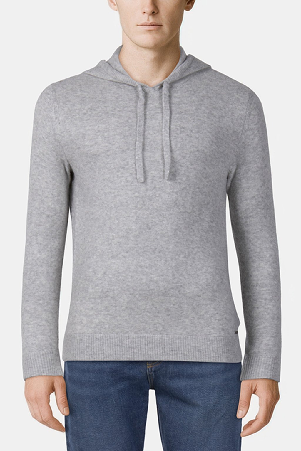 LS HOODIE SWTR LIGHT STONE HEATHER 1