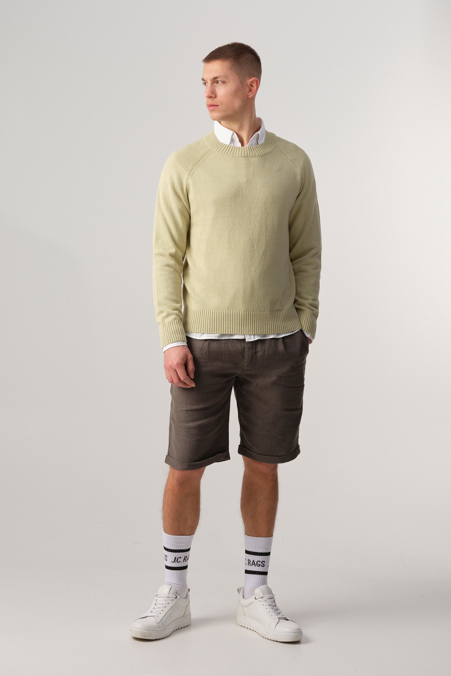 CALVIN TRUI RONDE HALS LINT 1