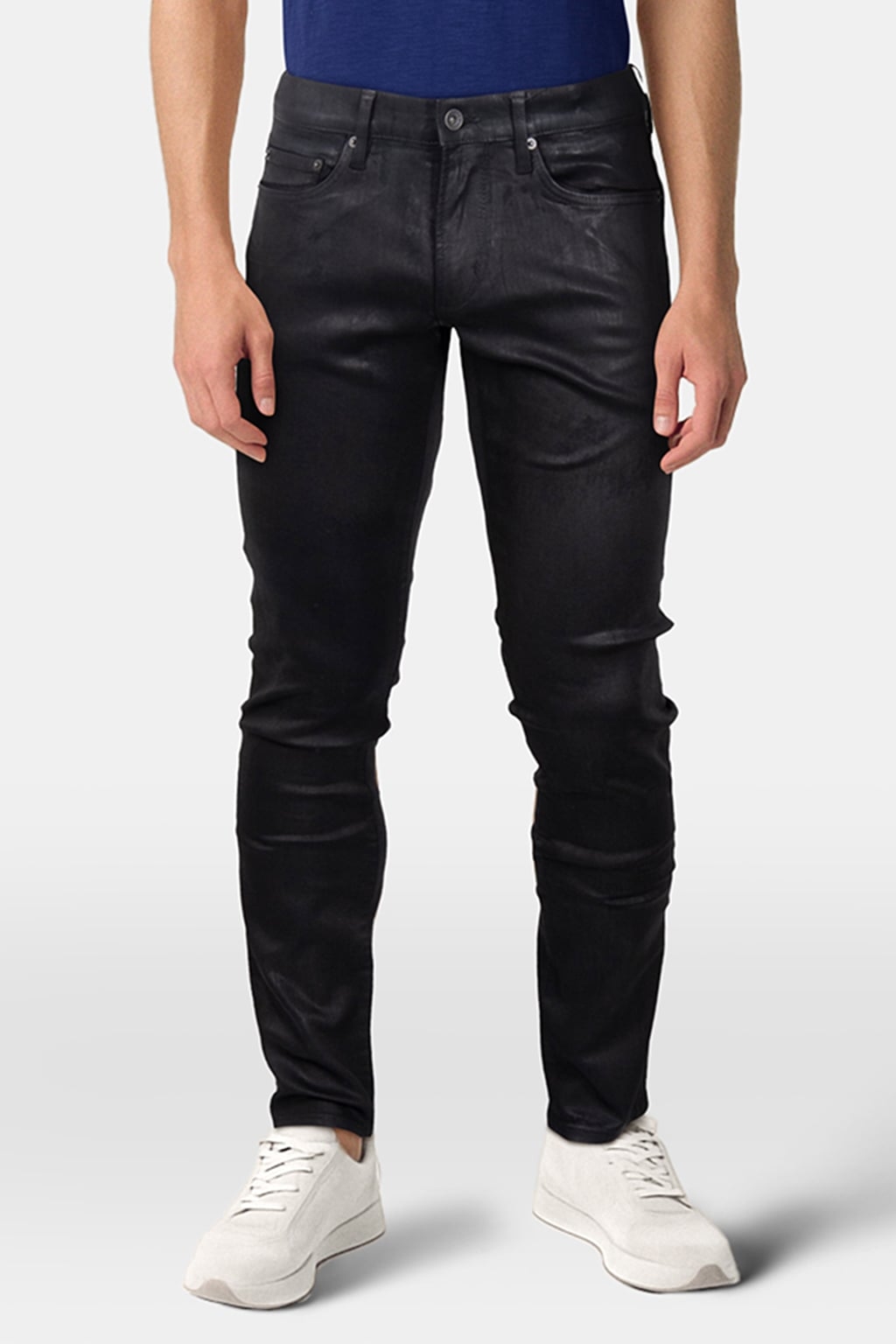 SKINNY JEAN COATED JEAN BLACK 1