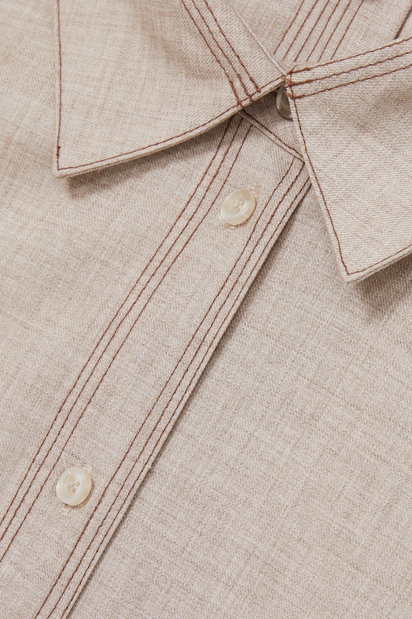 NOVA WOOL SHIRT NEUTRAL 6