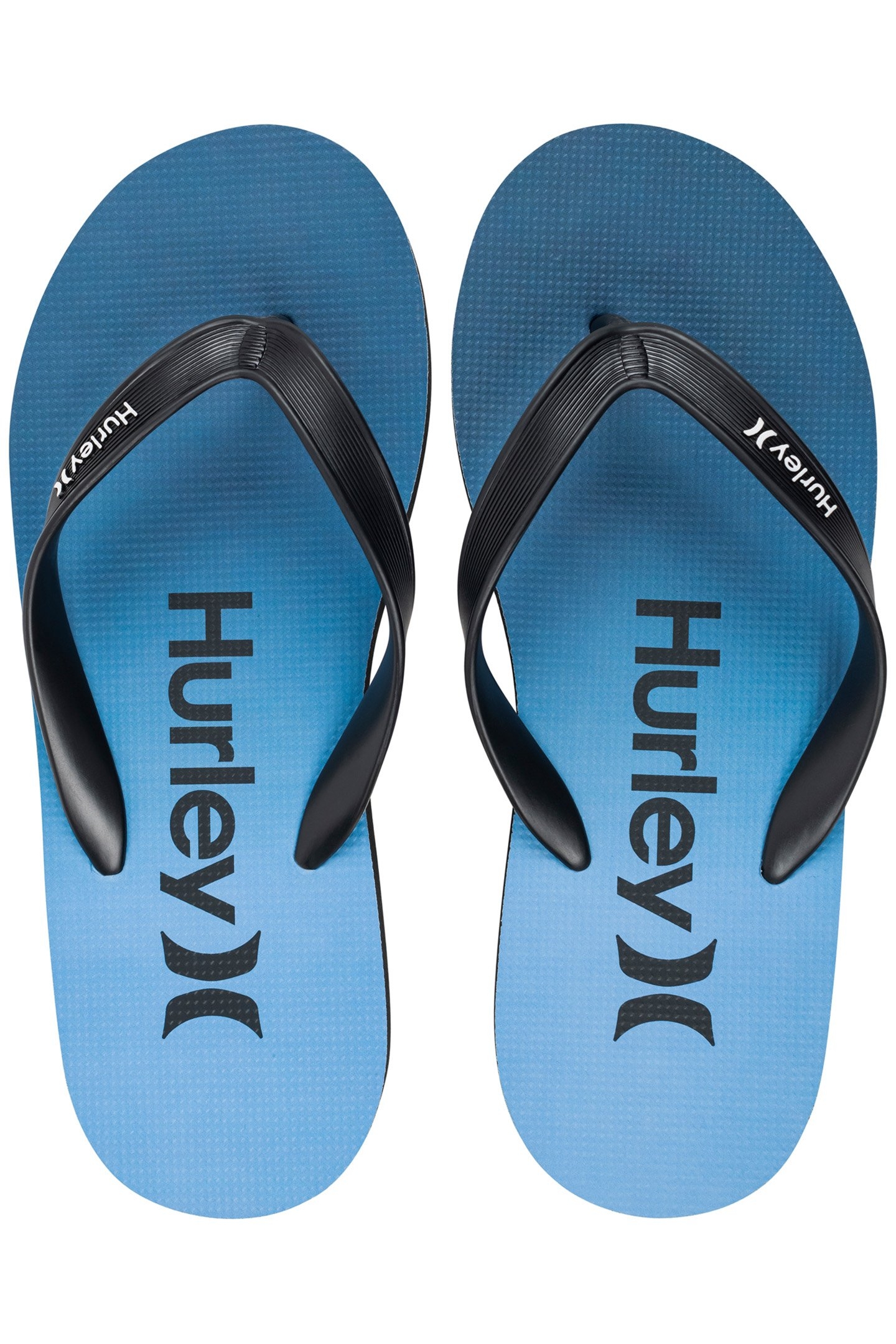 1PK MENS PRINTED FLIP FLOP NAVY/LT BLUE 6