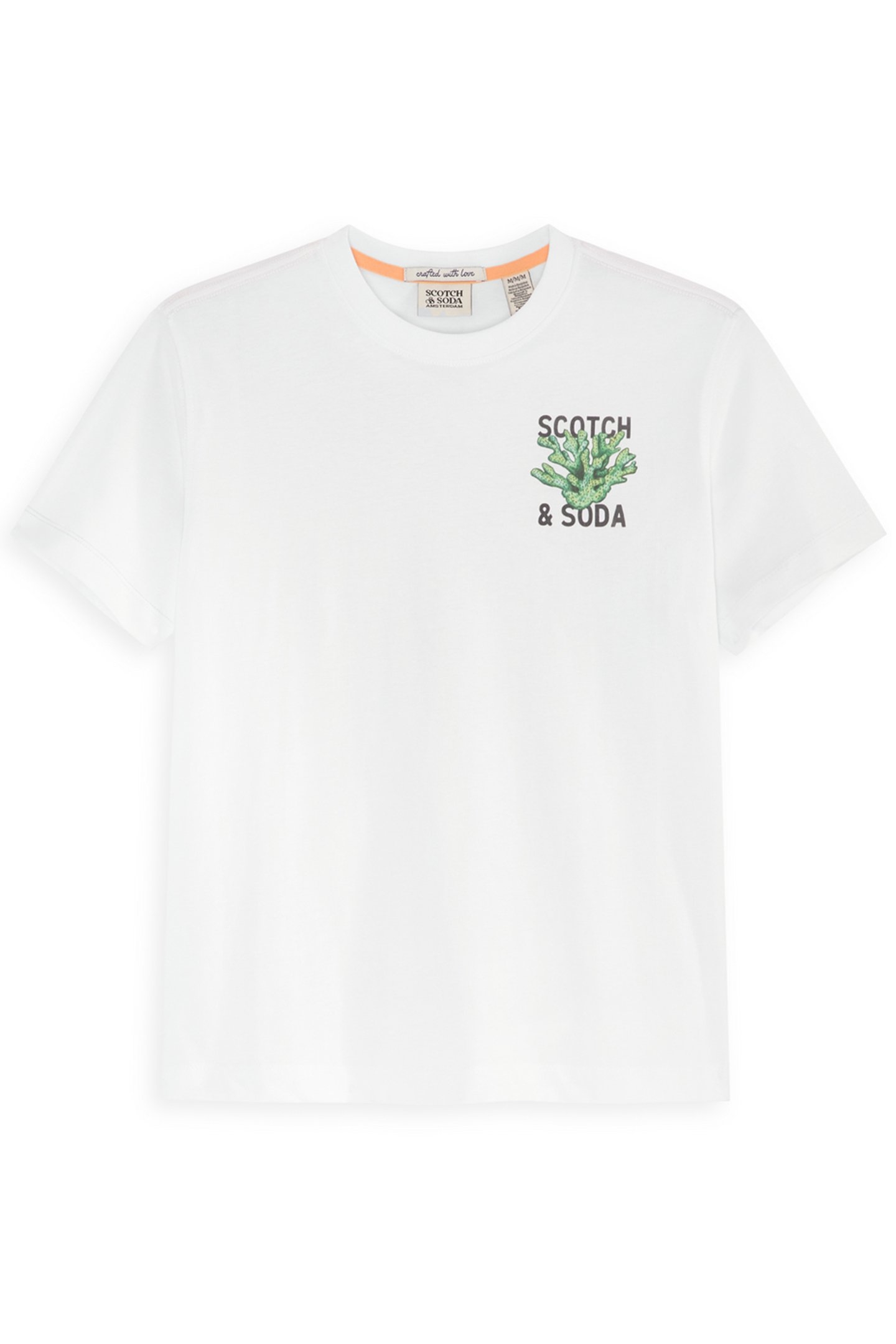 BOYS S&S GRAPHIC TEE WHITE TRADITIONAL 1