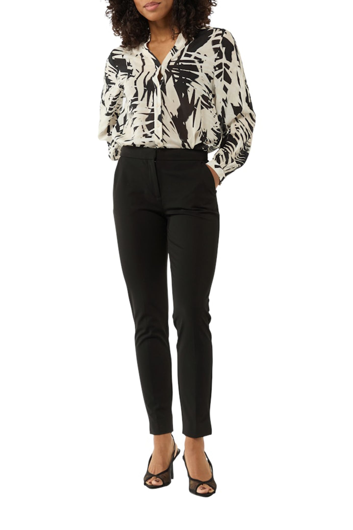 COMMA BLOUSES BLACK 2