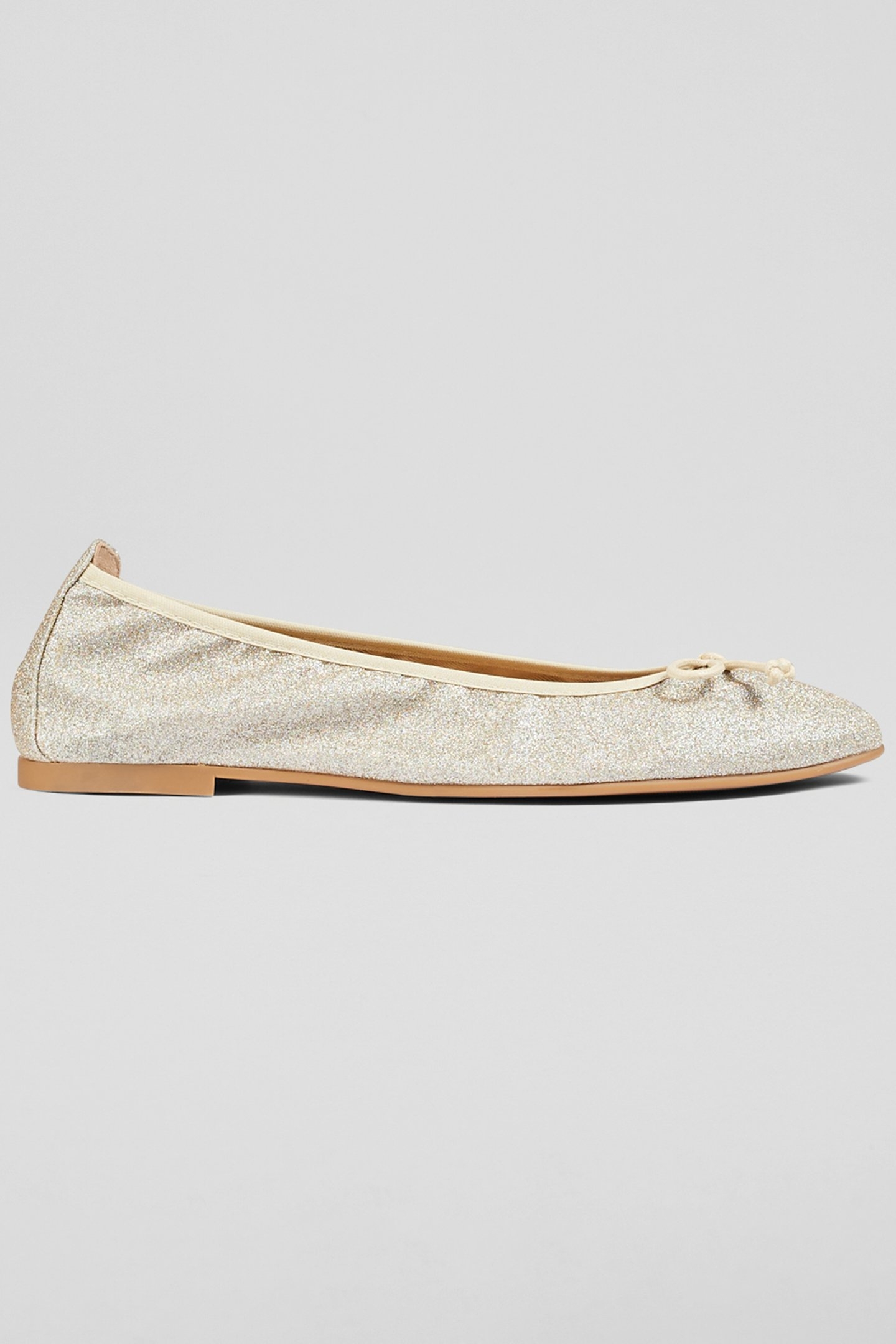 FL TRILLY BALLERINA FLAT GOLD 1