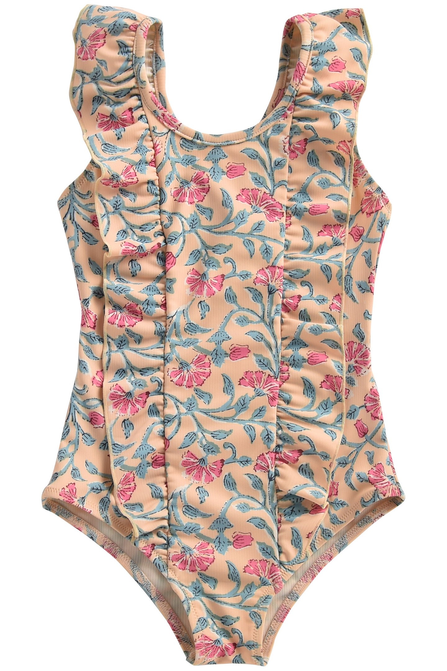 BATHING SUIT MOSILLOS SUNSET FLOWERS 1