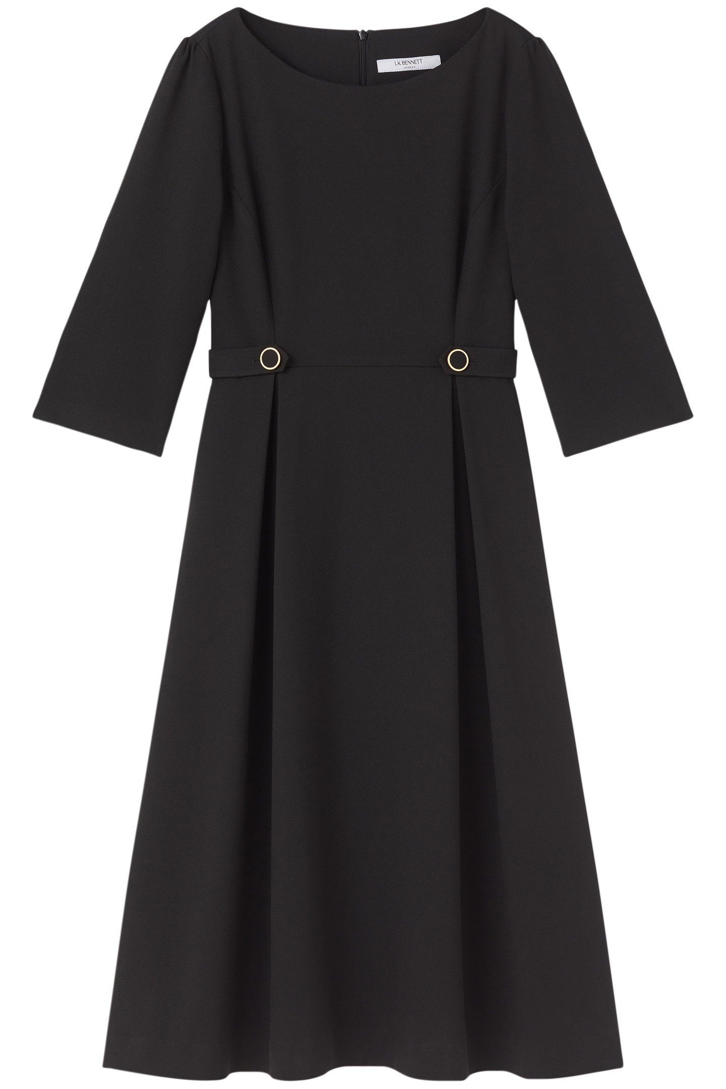 DR HALINA WORK DRESS BLACK 3