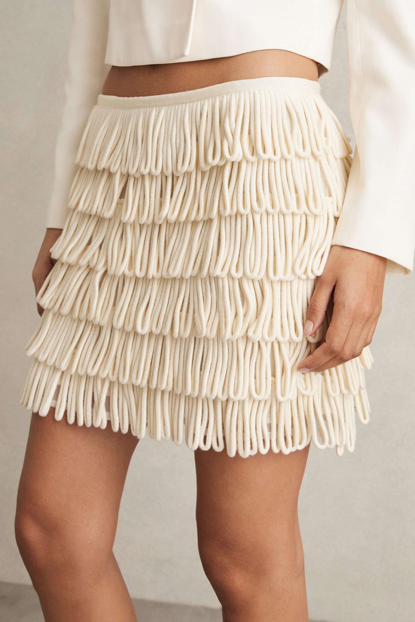 BOBBI FRINGE MINI IVORY 1