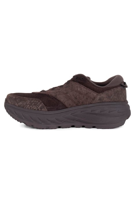 HOKA – BONDI L BROWN CROC LEATHER 3