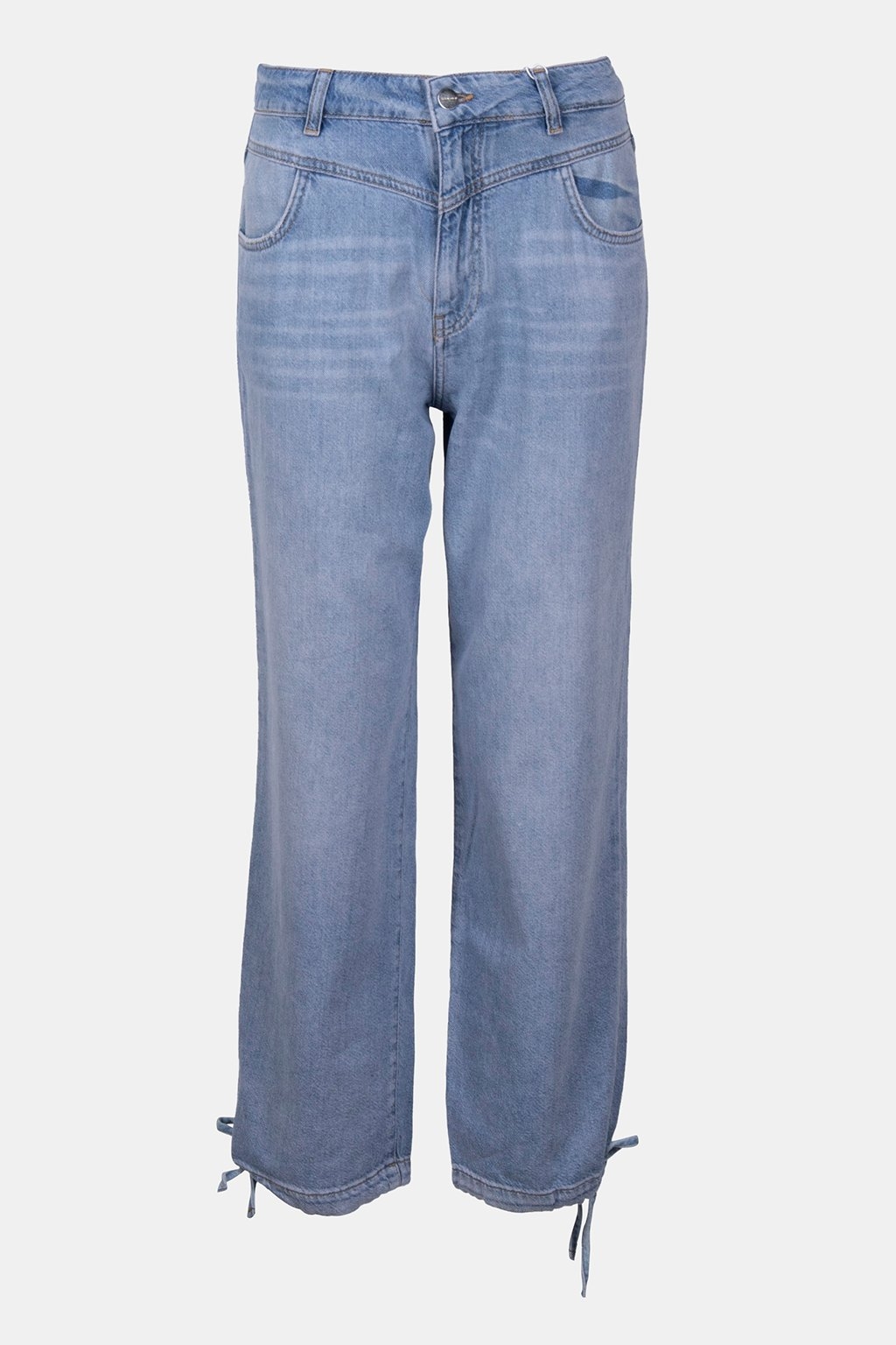 SLOUCHY LIGHT BLUE DENIM ORGANIC RECYCLED DENIM BLUE 3