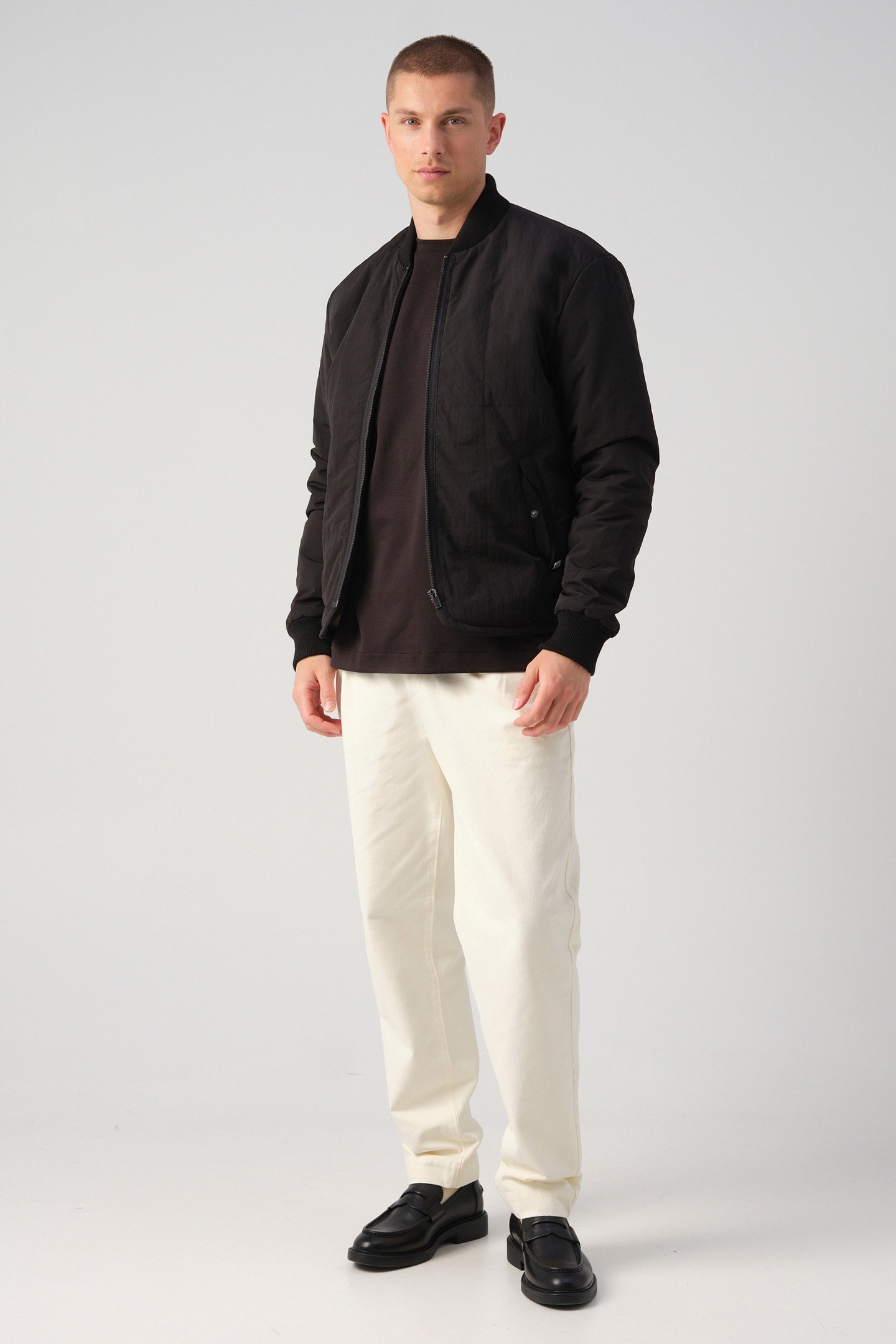 RICKON GEWATTEERDE JAS BLACK 1