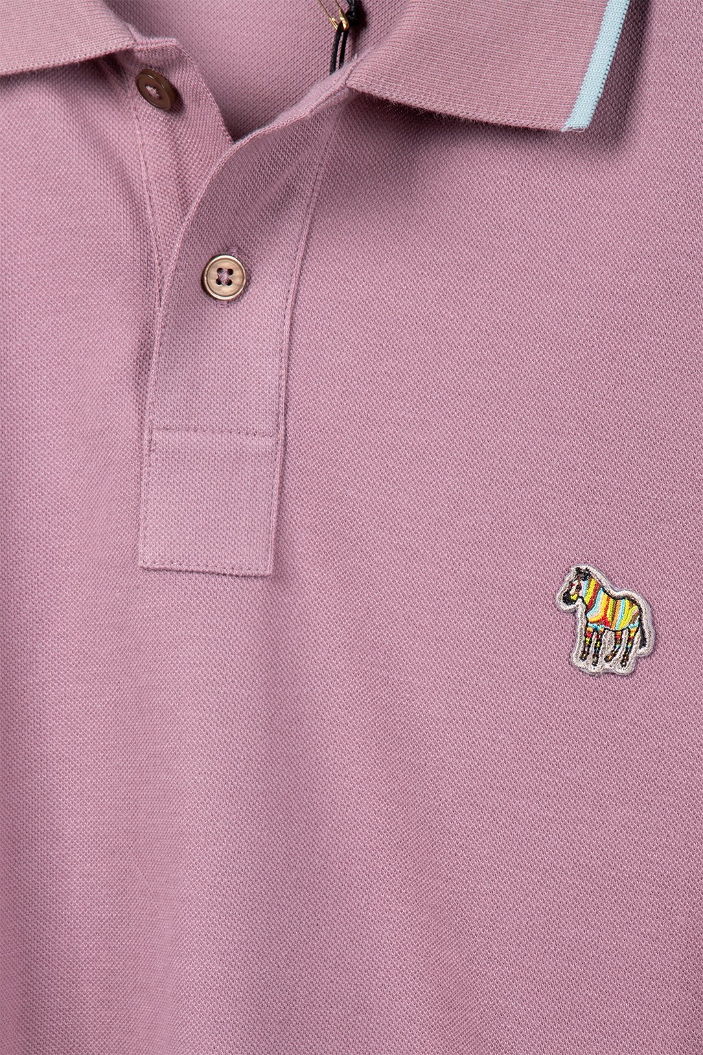 REG POLO SS ZEB BADGE MAUVE 4