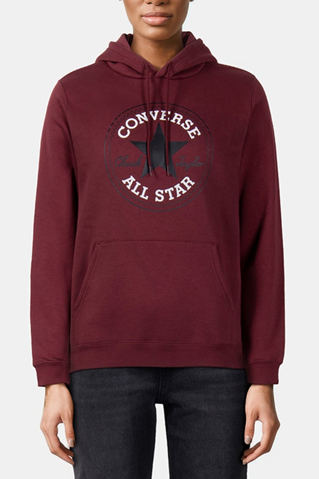 CONVERSE GO-TO ALL STAR PATCH STANDARD-FIT FLEECE PULLOVER H 2