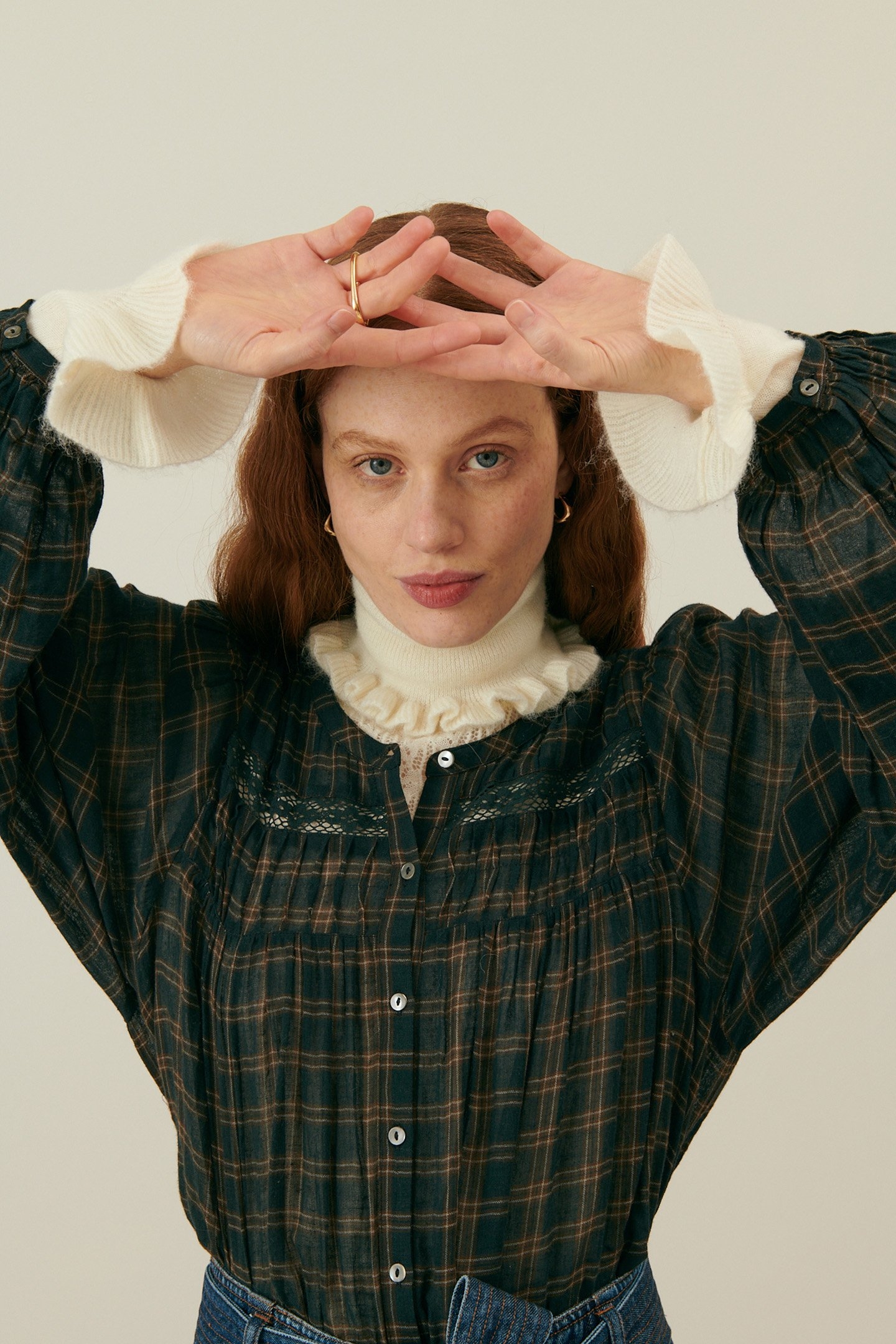 SHIRT JALLY CHARCOAL CHECKS 6