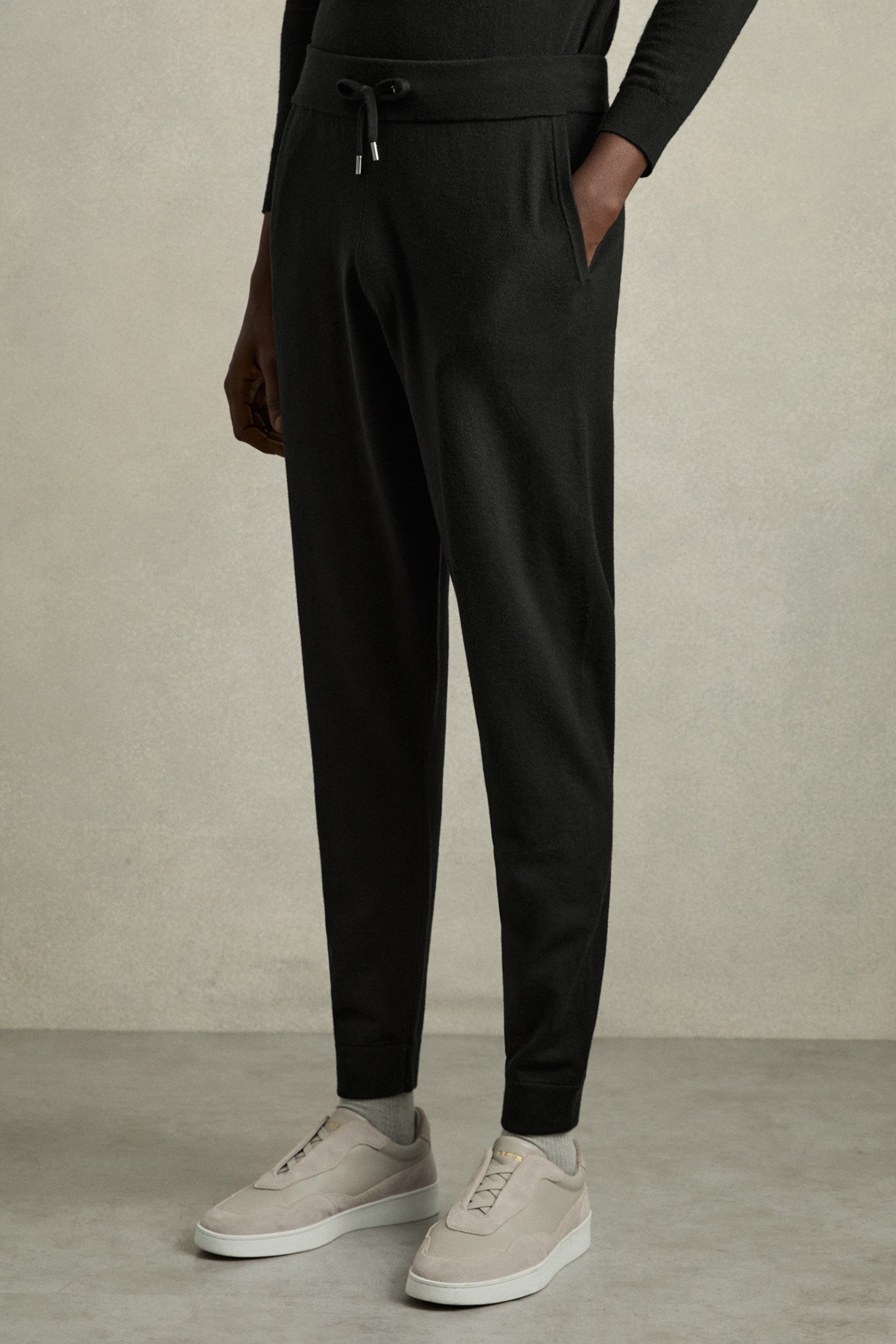 BILLINGS MERINO WOOL JOGGER BLACK 1