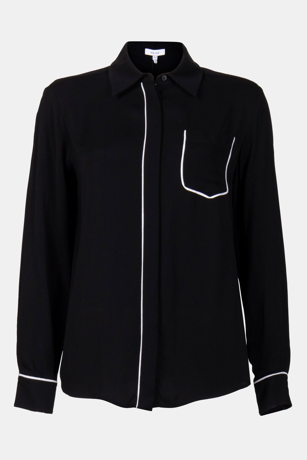 GINA-SIDE STRIPE CO-ORD S BLACK/IVORY 3