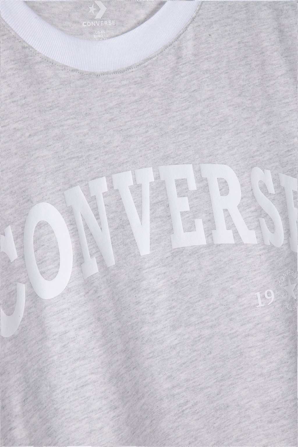 RETRO RINGER T-SHIRT LT RETRO GREY HEATHER 4