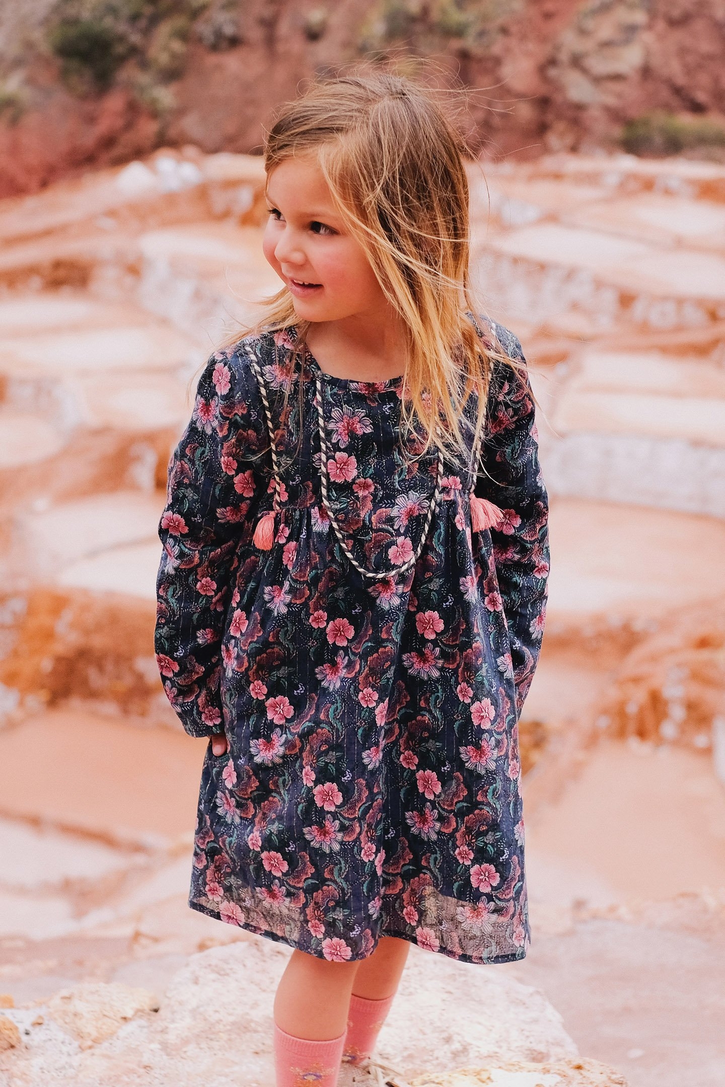 DRESS ROULOTTA STORM FLOWERS 1