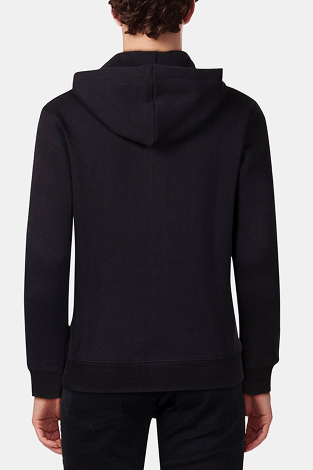 FC ZIP HOOD BLACK/GUNMETAL 2
