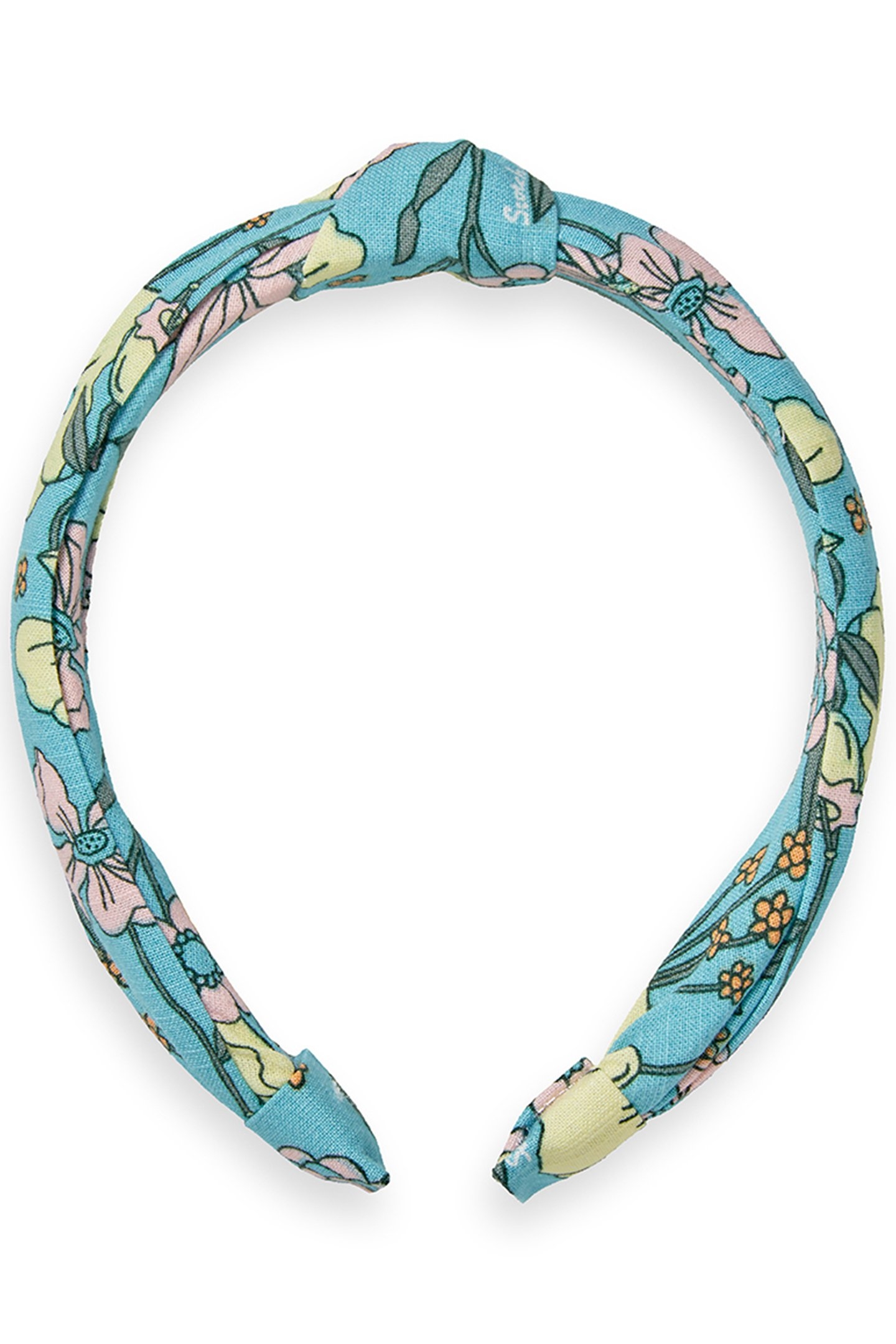 S&S GIRLS 2PC DRESS & HEADBAND SET BLEACHED AQUA 4