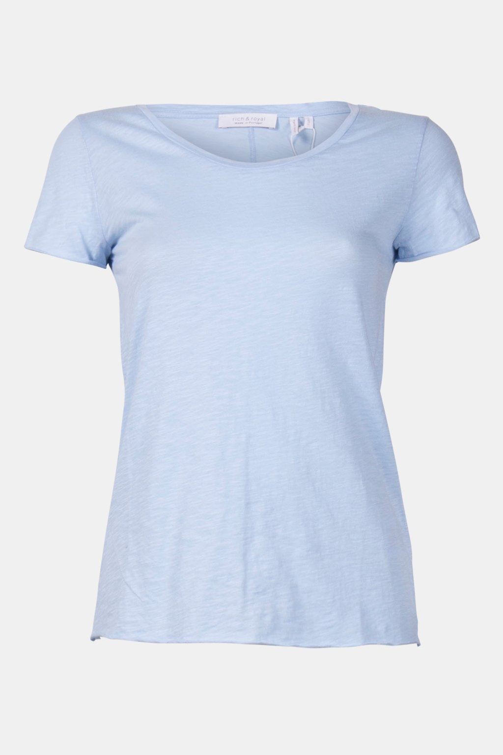 ORGANIC SLUB SHIRT COTTON BLUE 3