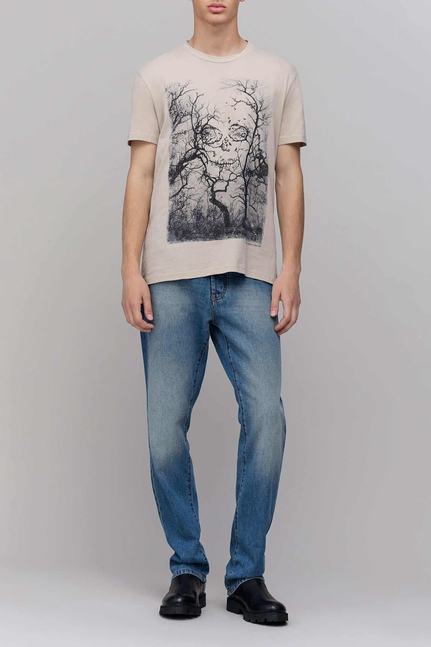 BEIGE TREE T-SHIRT 3