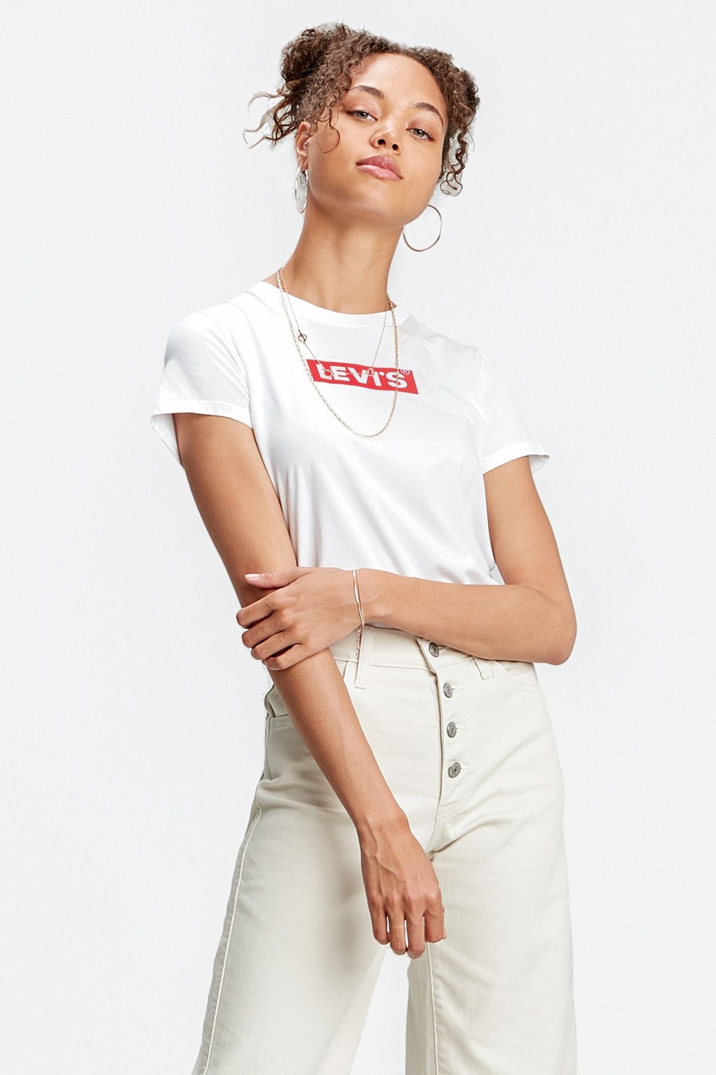 THE PERFECT TEE BOX TAB WHITE GRAPHIC 1