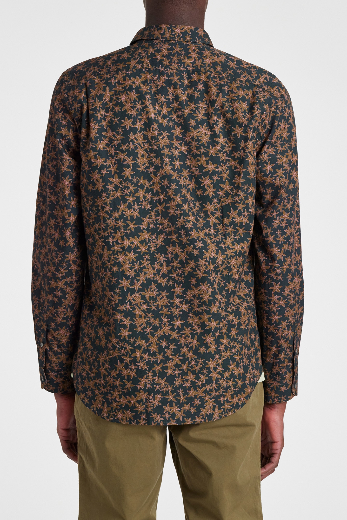 MENS SHIRT LS TAILORED FIT INDIGO 2