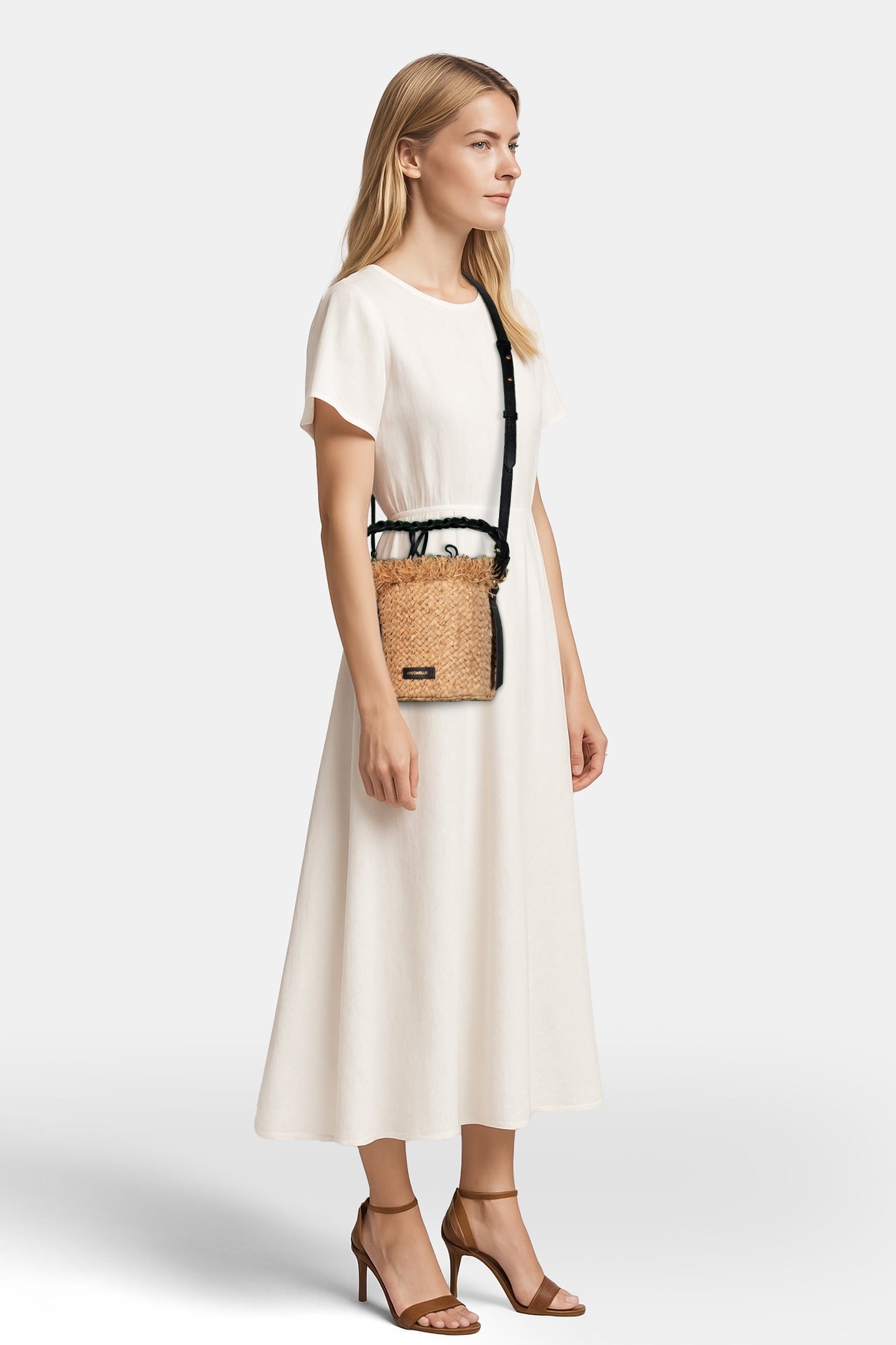 COCCINELLE HYDOLE NATURAL/NOIR 2