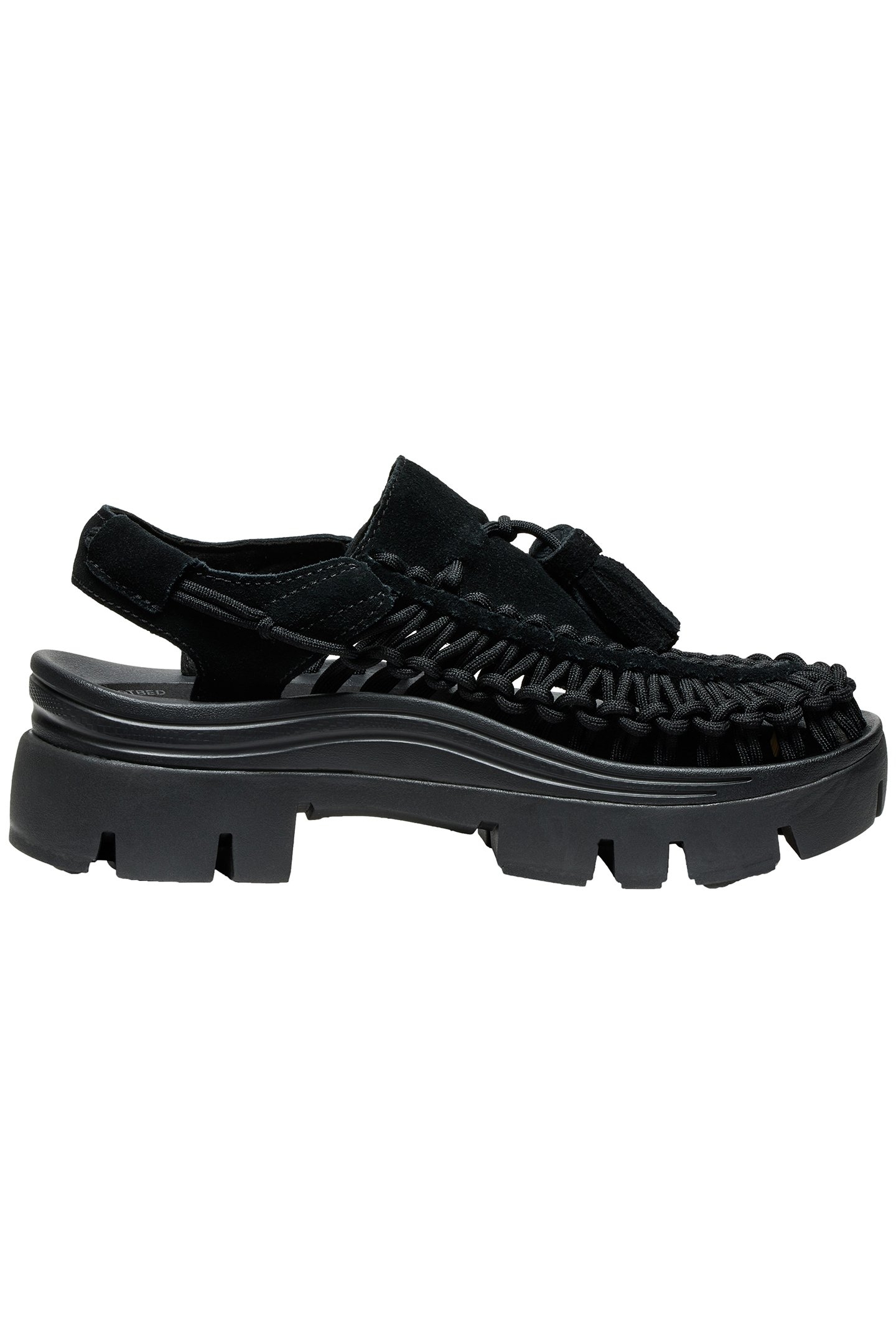 UNISEX UNEEK PLT TASSELL BLACK/BLACK 1