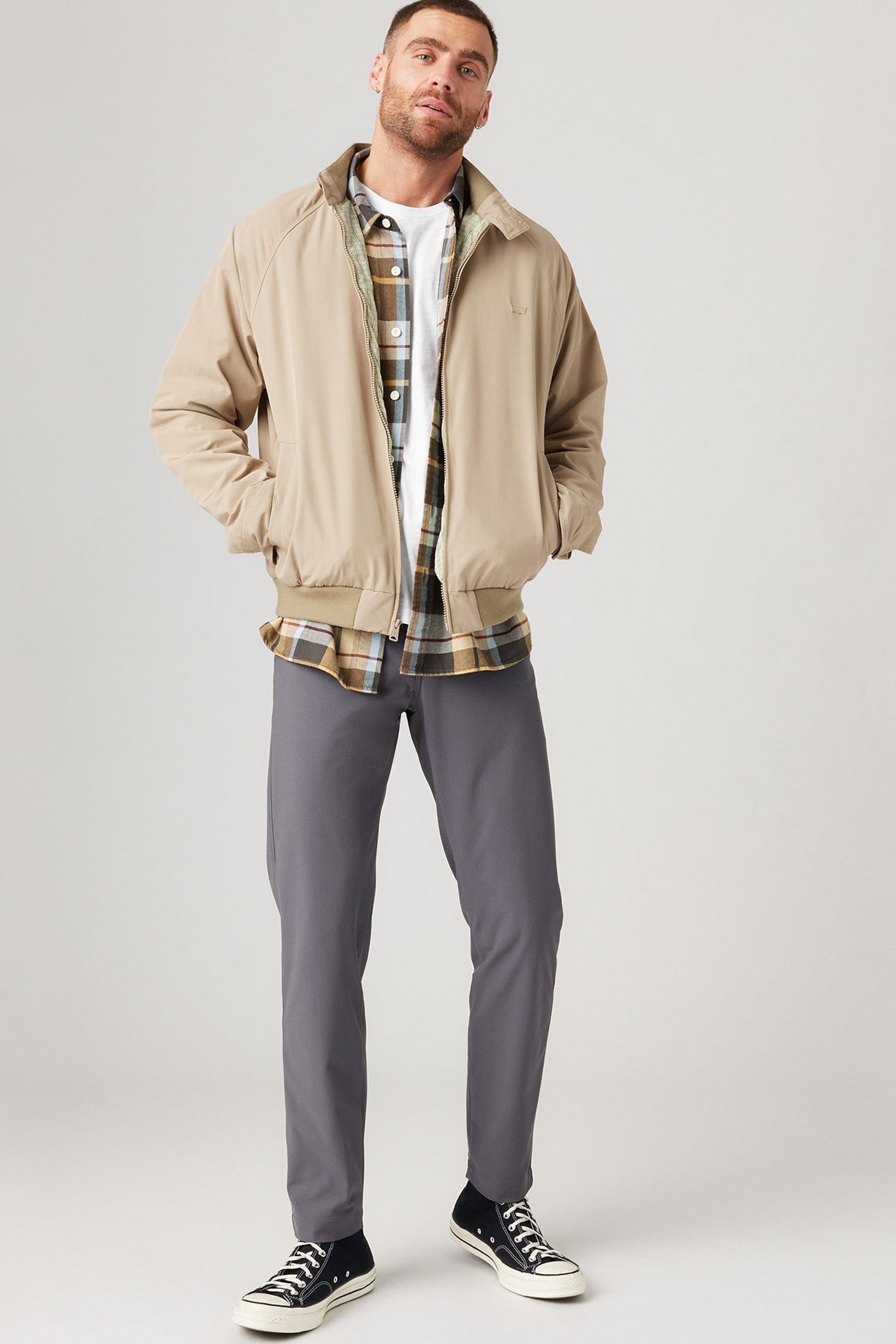 XX CHINO STD TECH T3 CHARRED GREY WARP 6