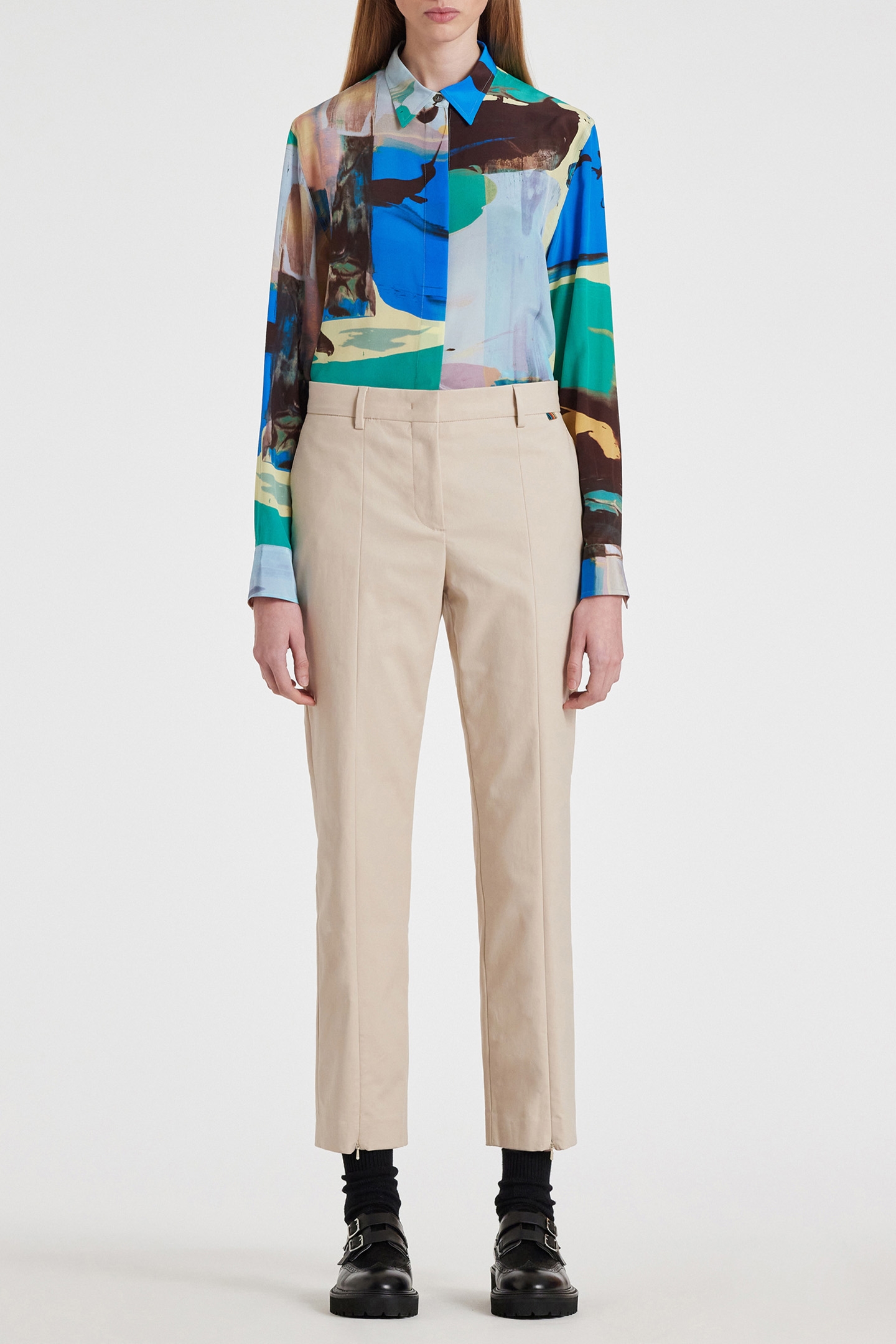 WOMENS TROUSERS LIGHT BEIGE 3