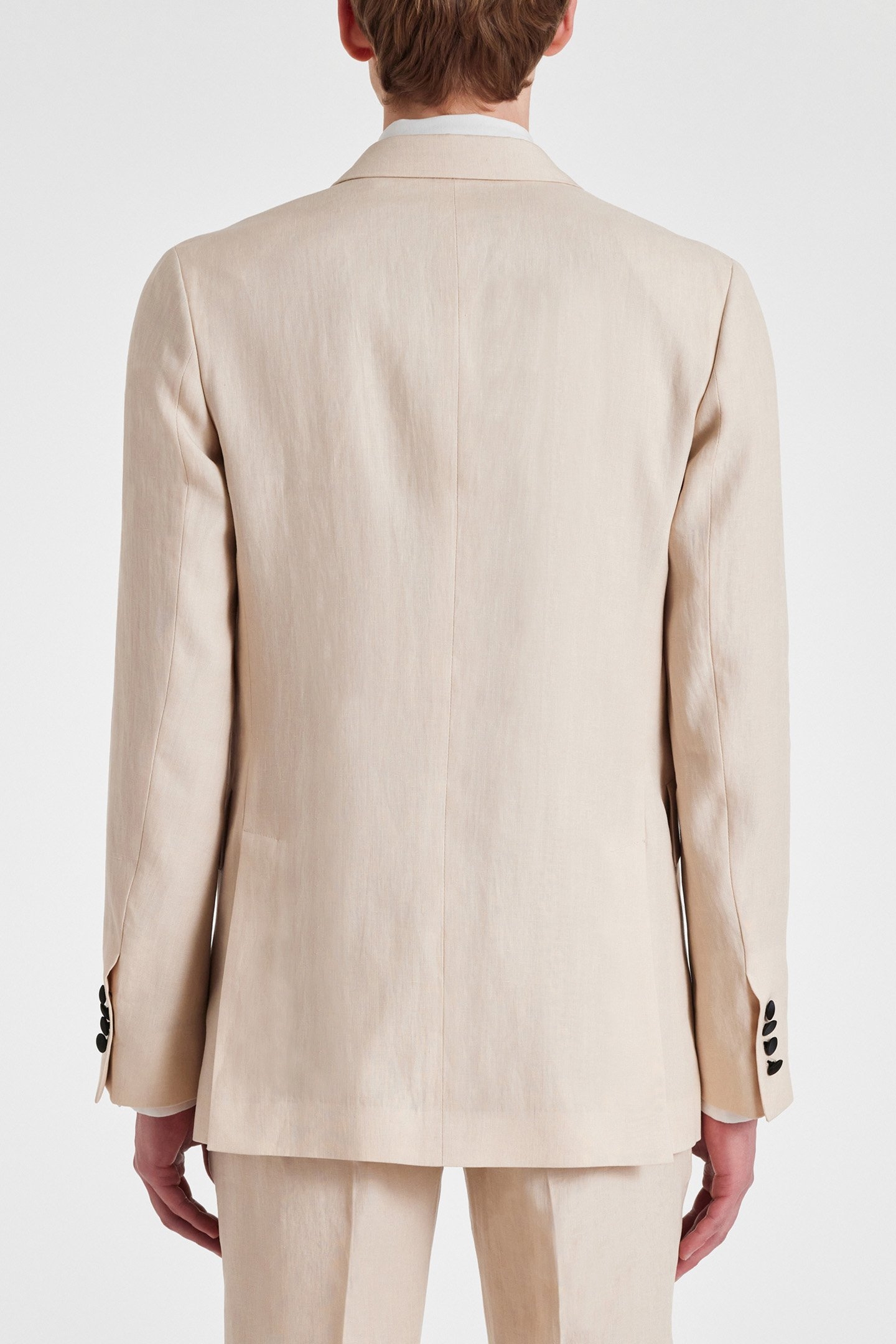 MENS 1 BUTTON JACKET MAYONNAISE 2