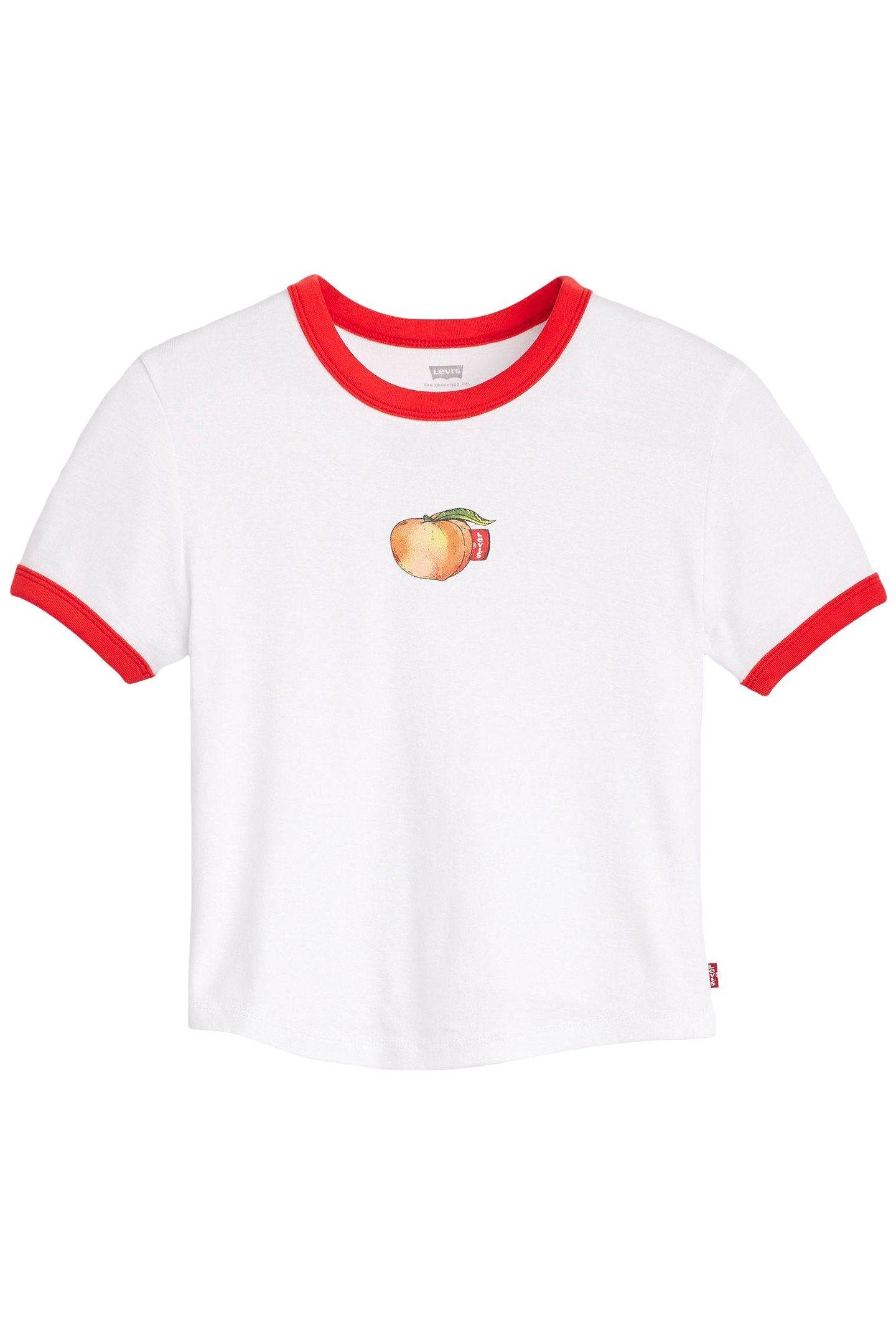 GRAPHIC MINI RINGER TEE PPEACH TAB BRIGHT 3