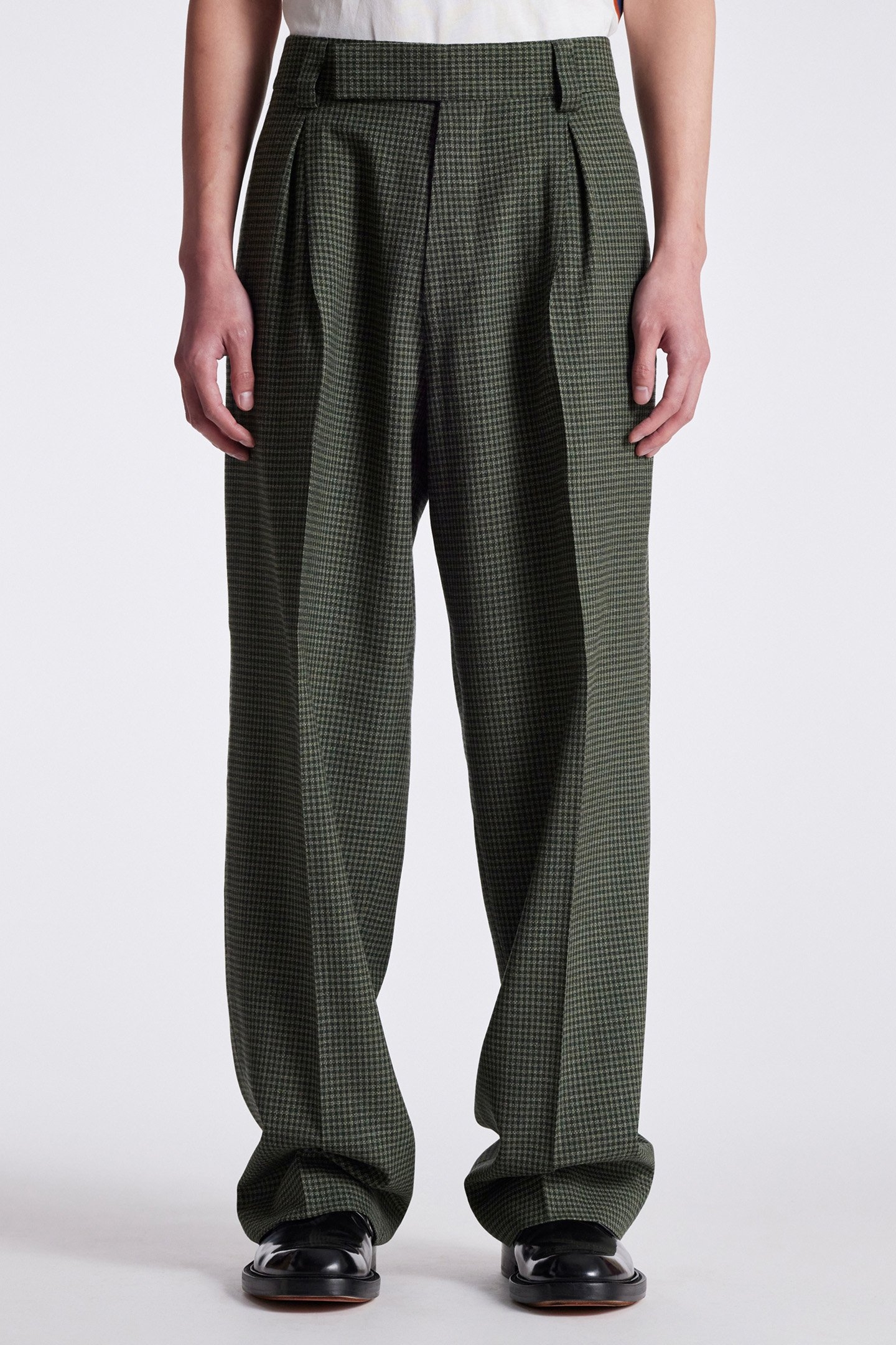 GENTS TROUSER EMERALD GREEN 1