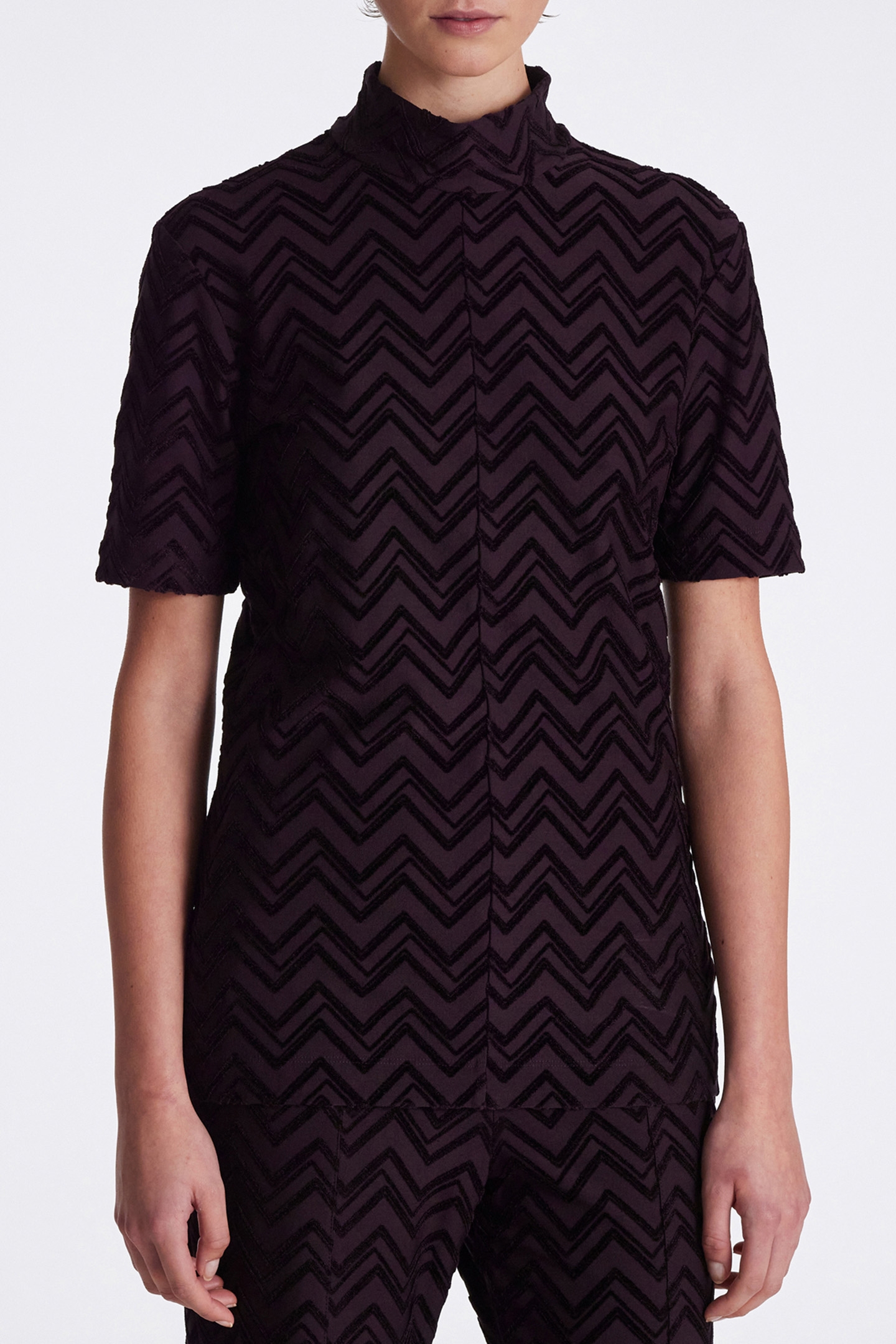 WOMENS TOP DARK VIOLET 1