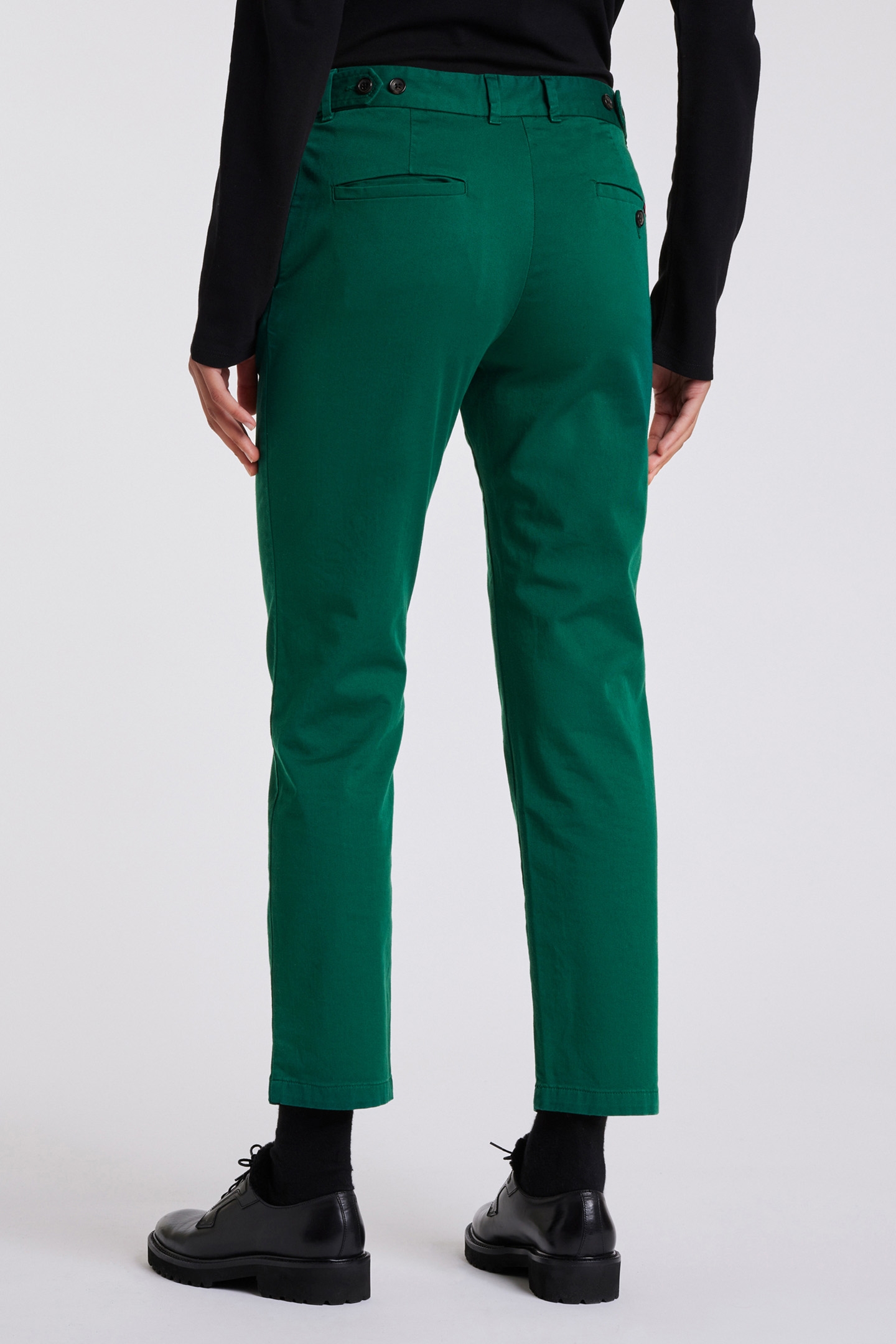 WOMENS TROUSERS BOTTLE GREEN 2