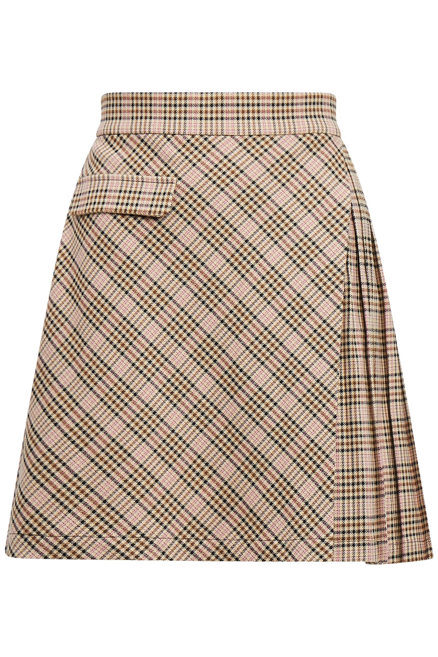 GINA CHECKS SKIRT PINK CHECK 3