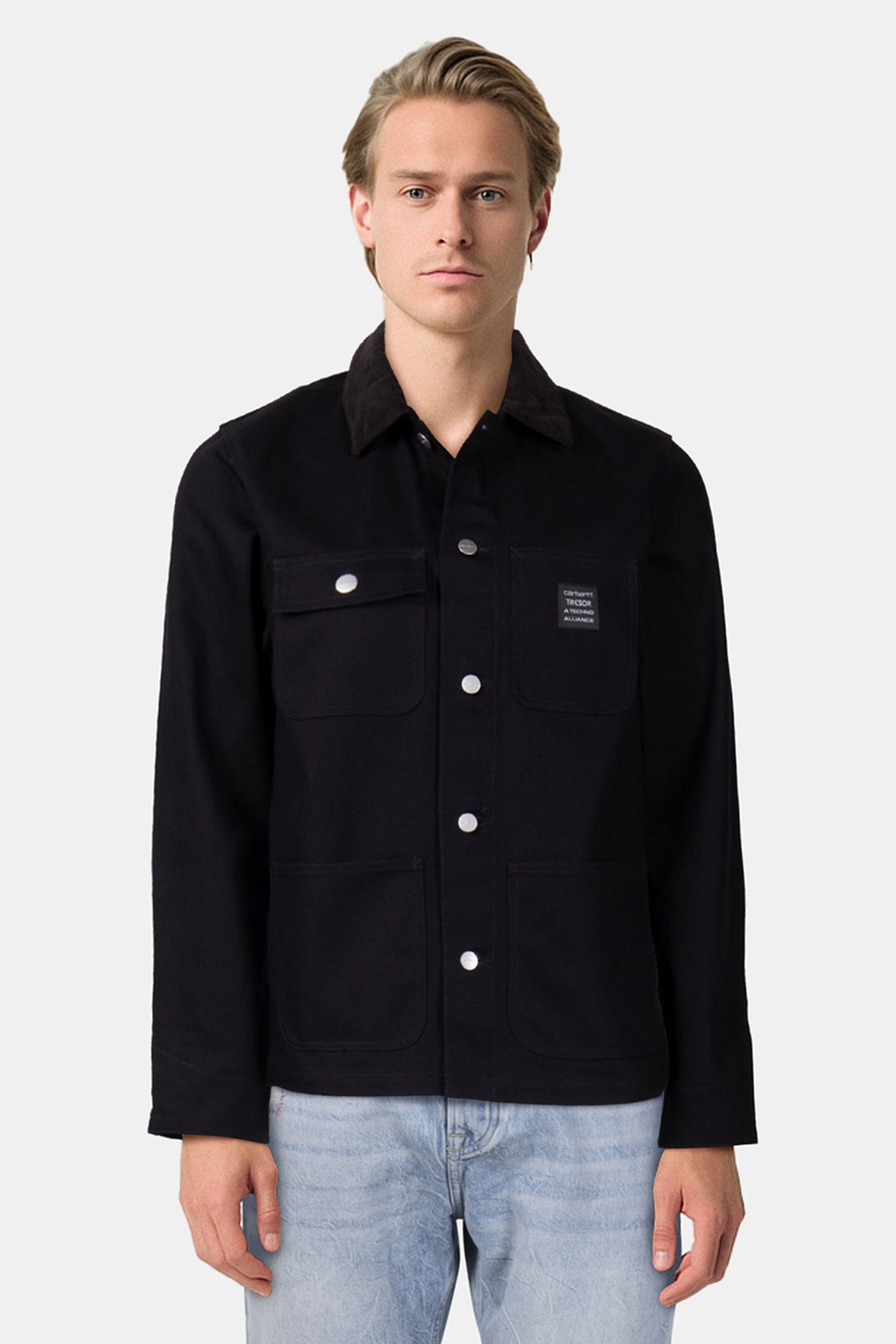 CARHARTT WIP – WAY OF THE LIGHT MICHIGAN COAT BLACK / DARK G 1