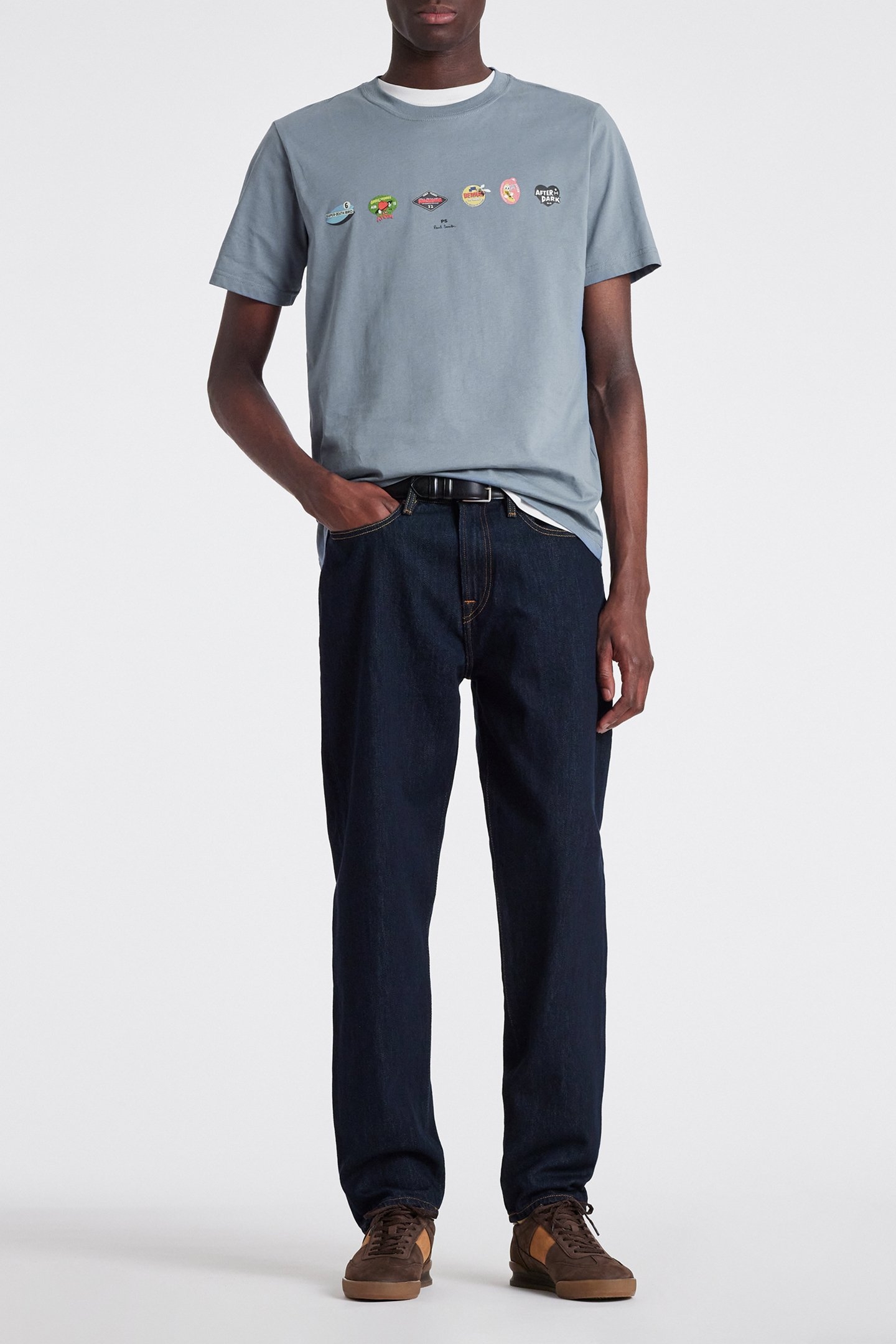 TAPERED FIT JEAN RINSE WASH 3