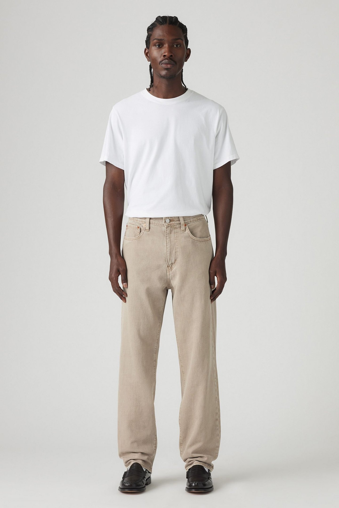 568 LOOSE STRAIGHT VINTAGE KHAKI GD LTW 2