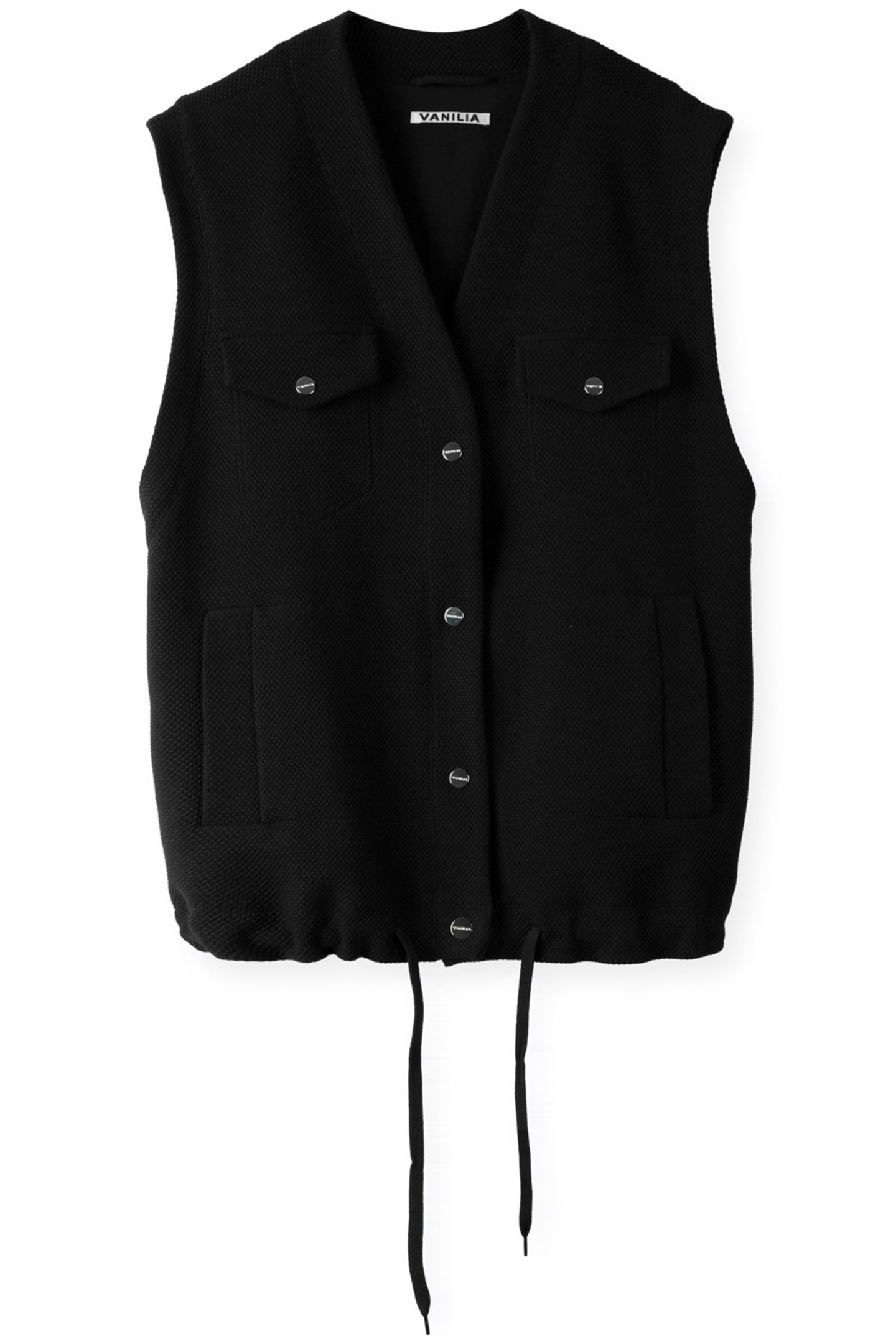 VEST CHUNKY STRUC GILET BLACK 5